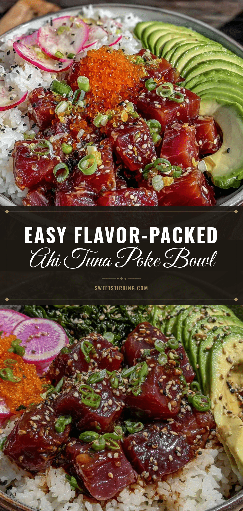 ahi tuna poke bowl recipe