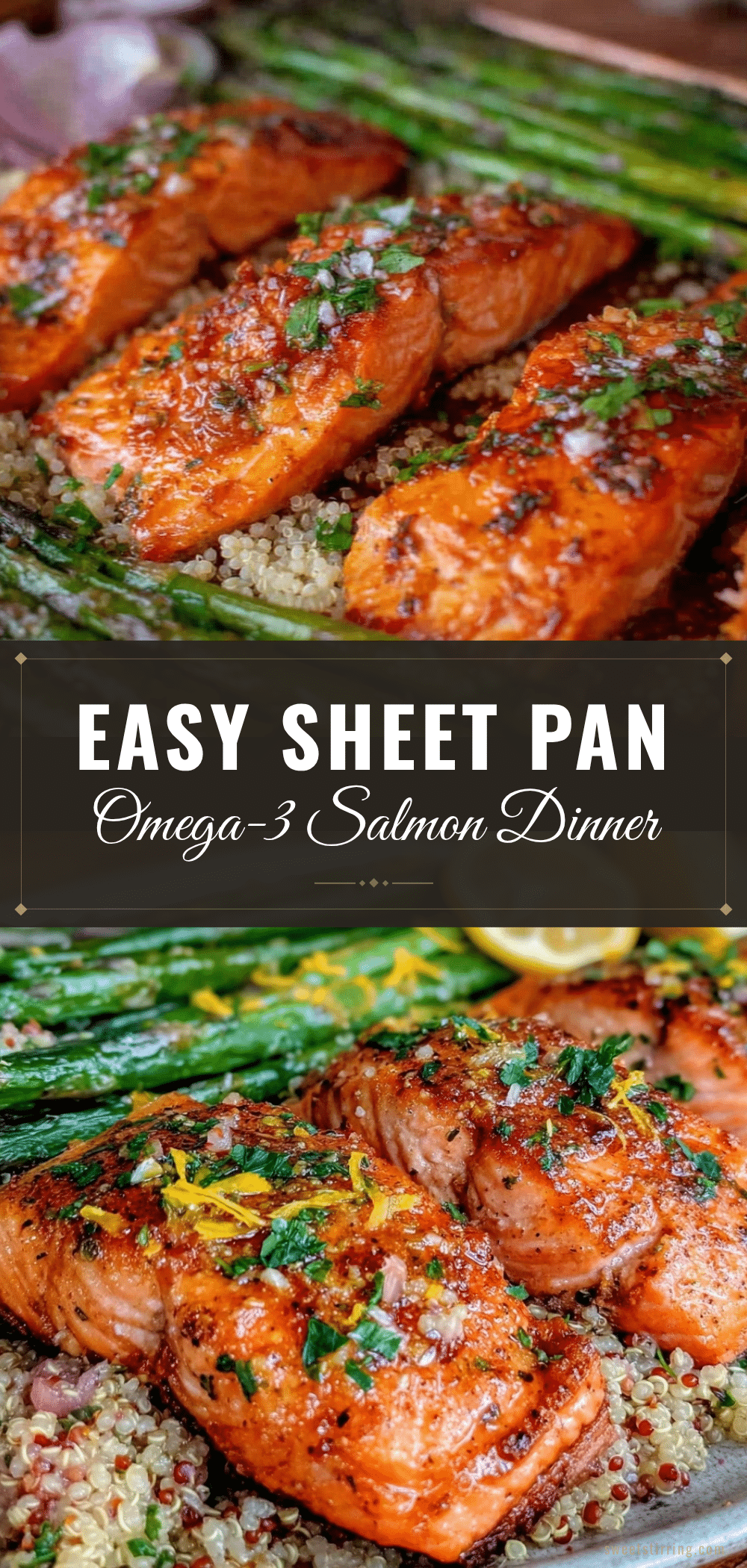 easy sheet pan omega-3 salmon recipe