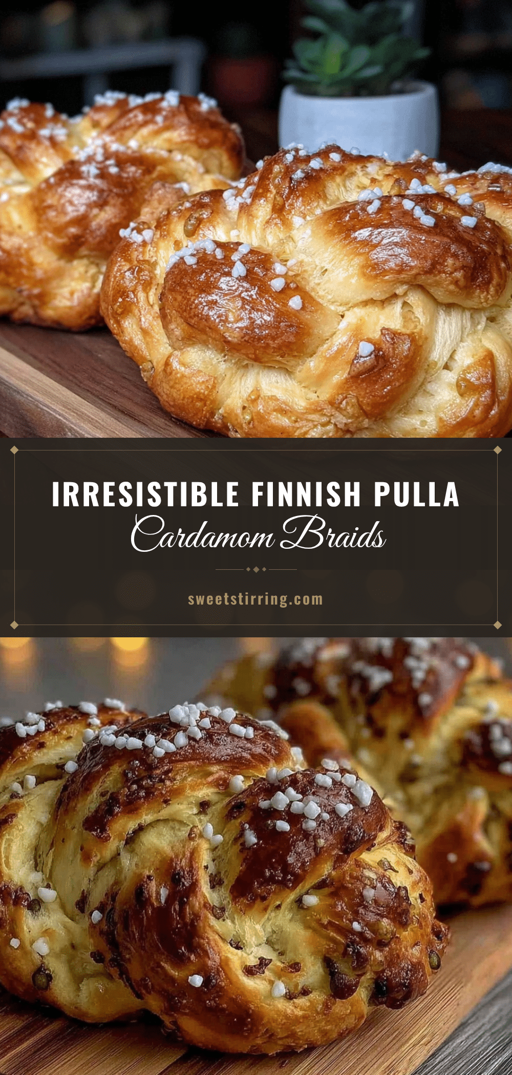 Finnish pulla bread recipe