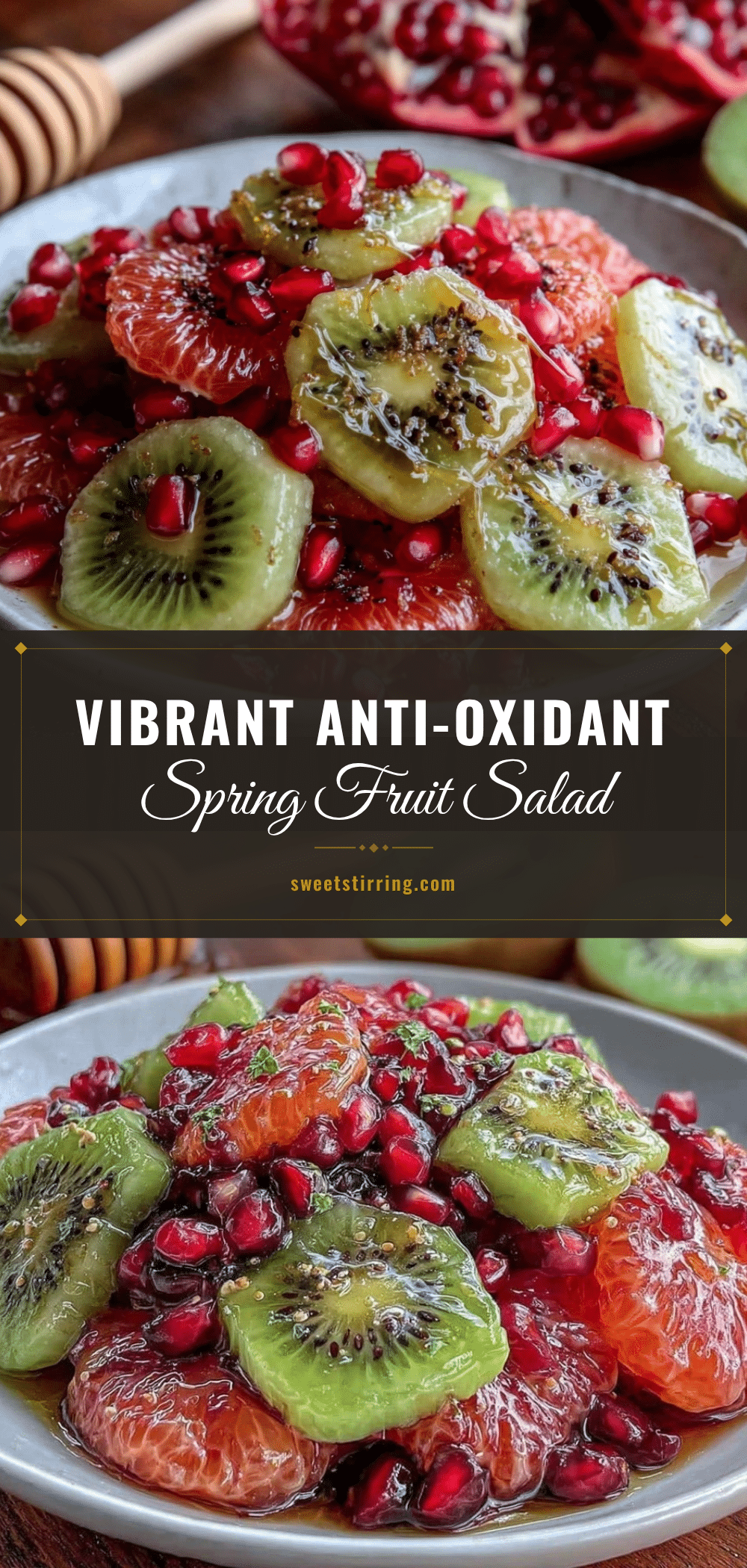 fresh anti-oxidant spring fruit salad recipe
