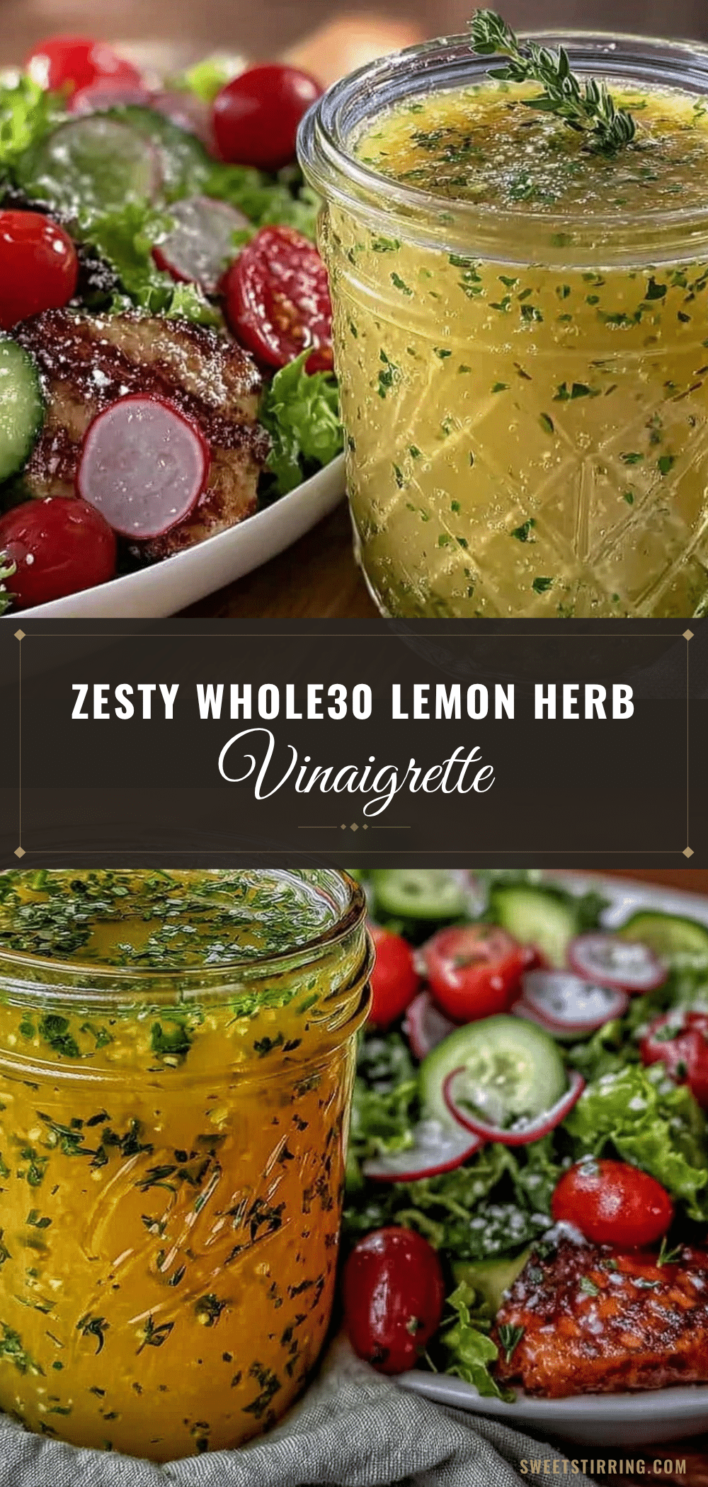 fresh lemon herb vinaigrette recipe