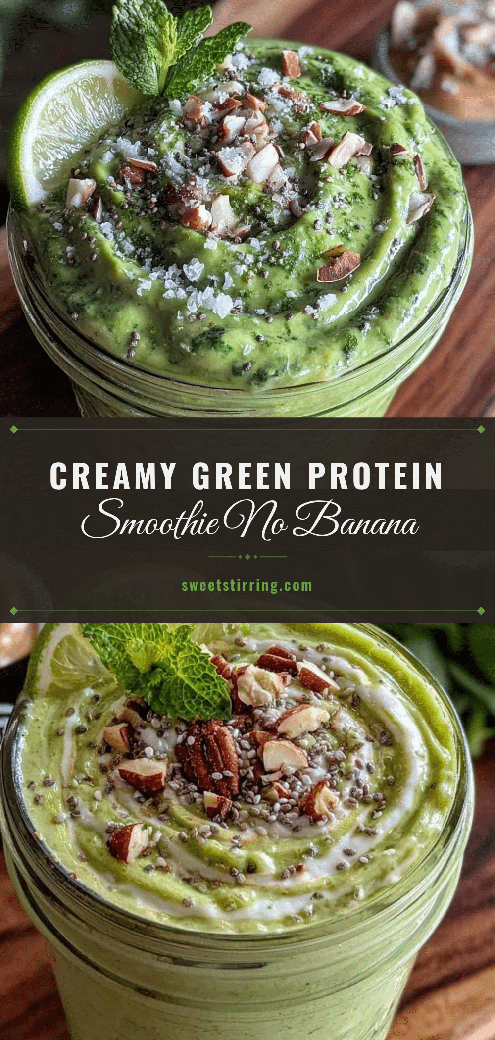 gestational diabetes green protein smoothie recipe