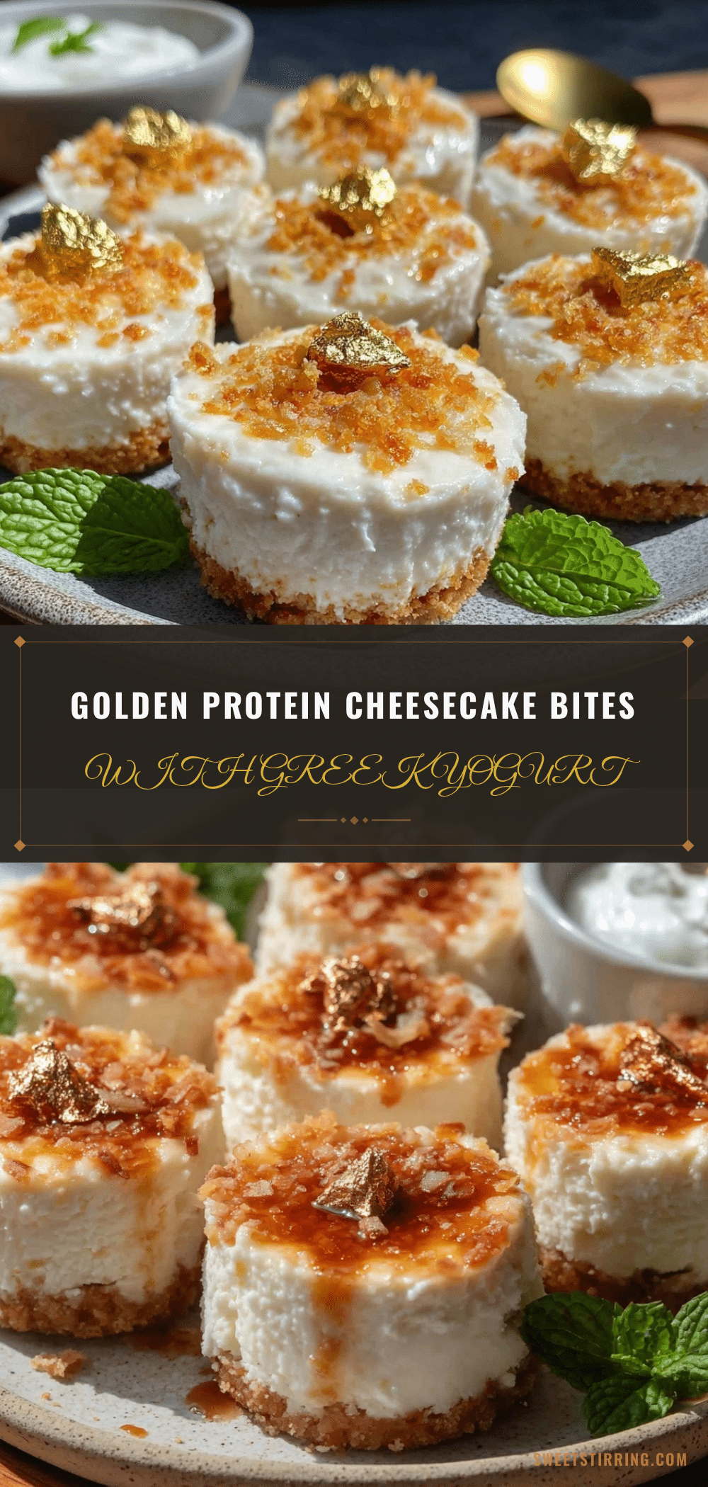 graduation protein cheesecake bites recipe