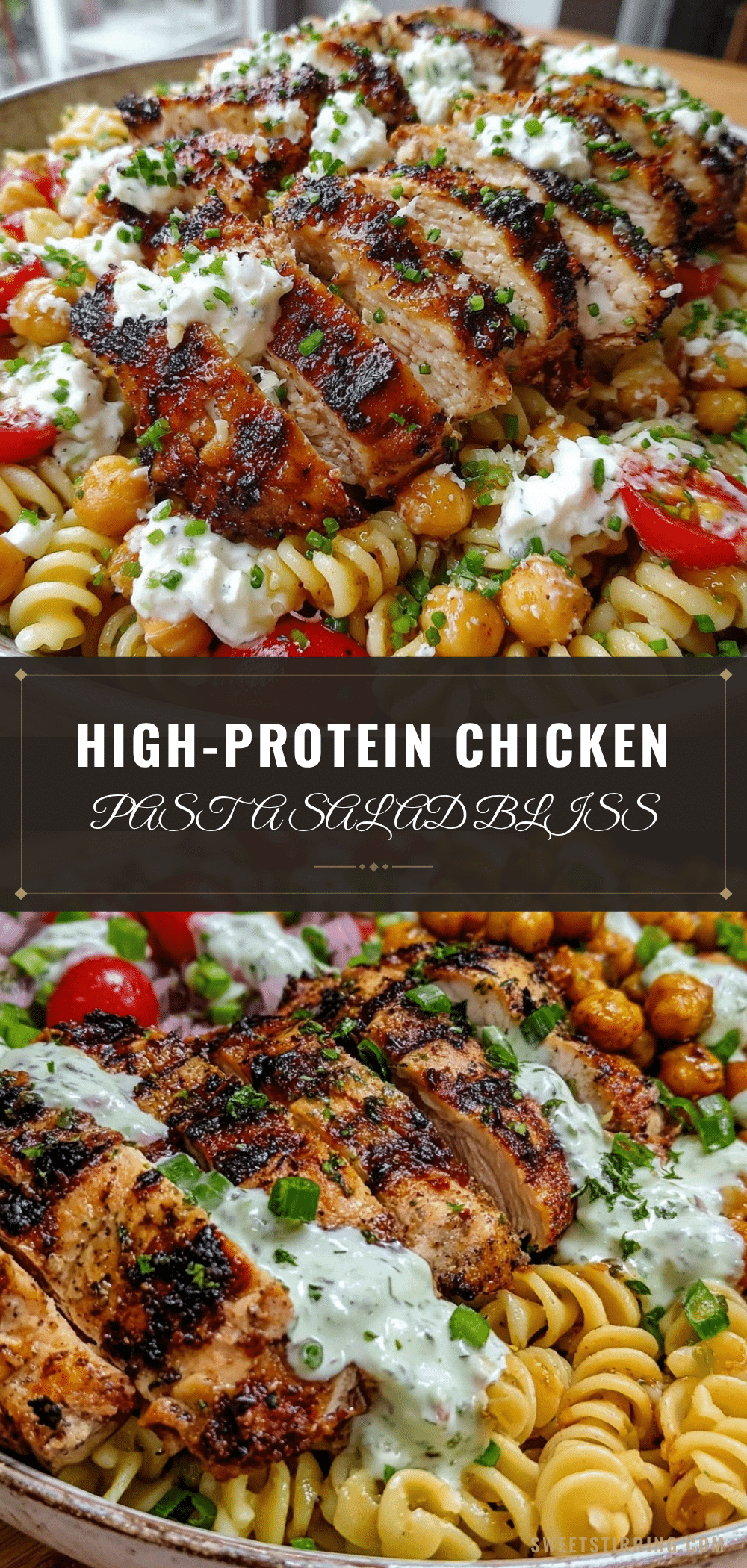 Healthy 30g Protein Pasta Salad recipe