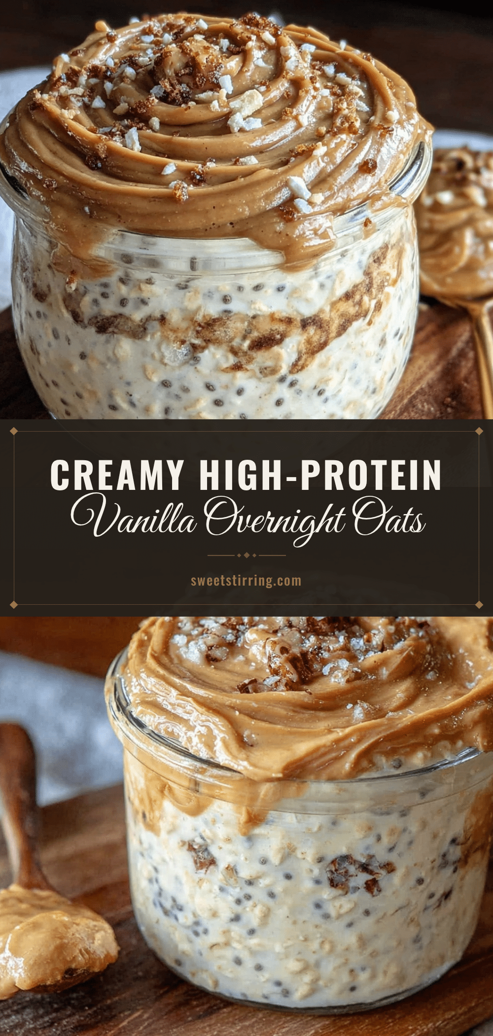 Healthy 35g Protein Overnight Oats recipe