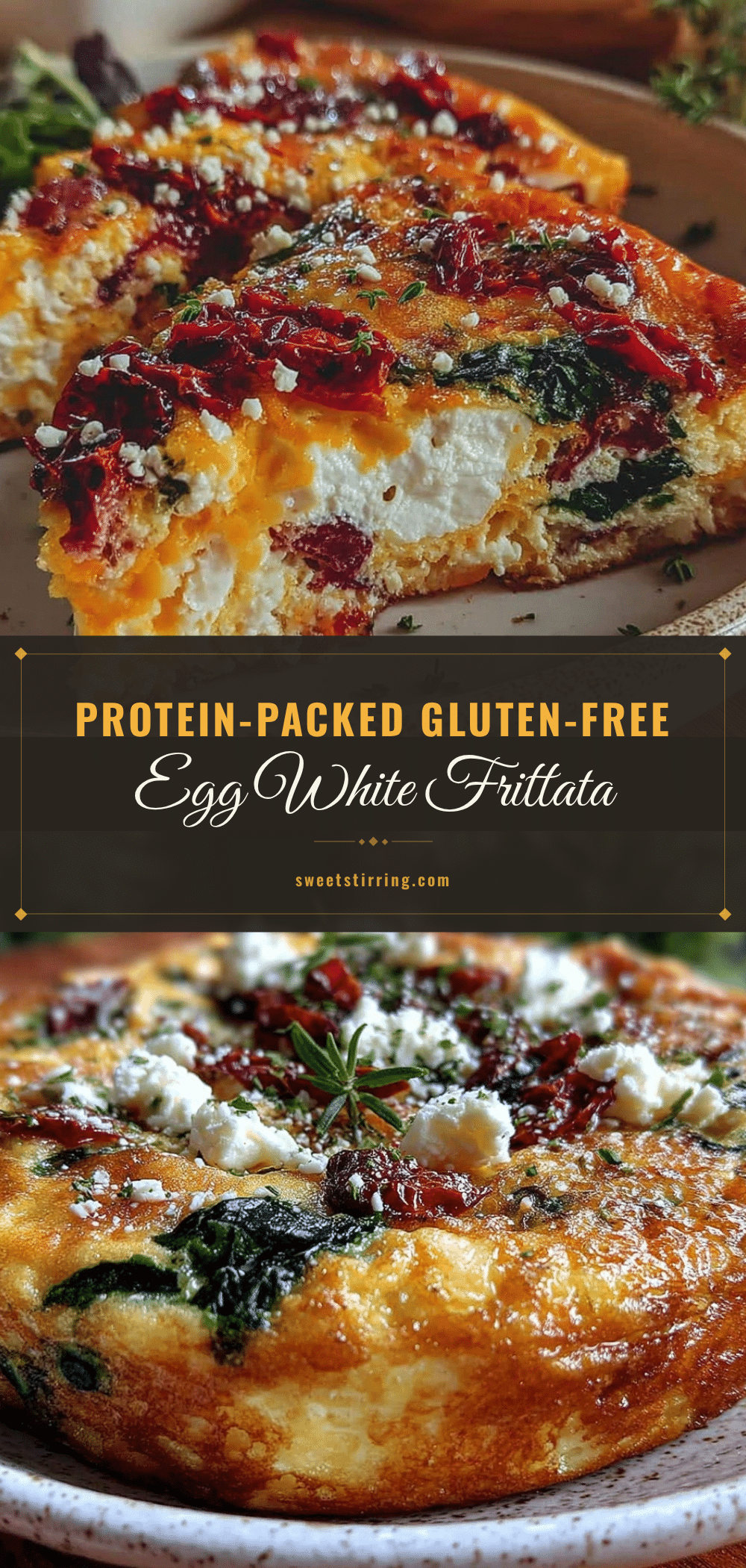 Healthy Gluten-Free Egg White Frittata recipe