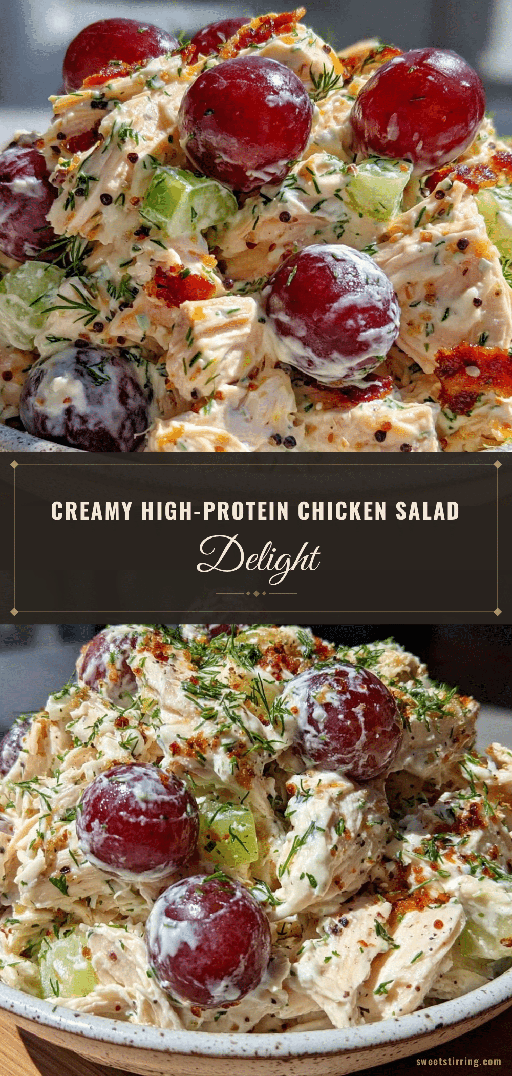 healthy high-protein chicken salad recipe