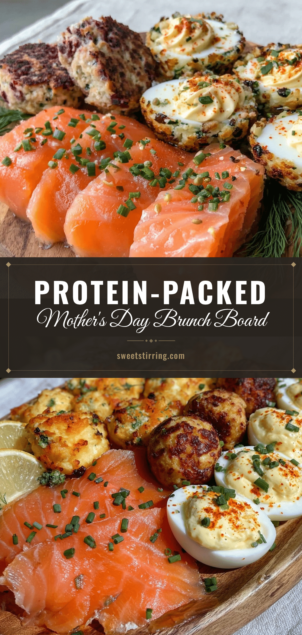 Healthy High-Protein Mothers Day Brunch Board recipe