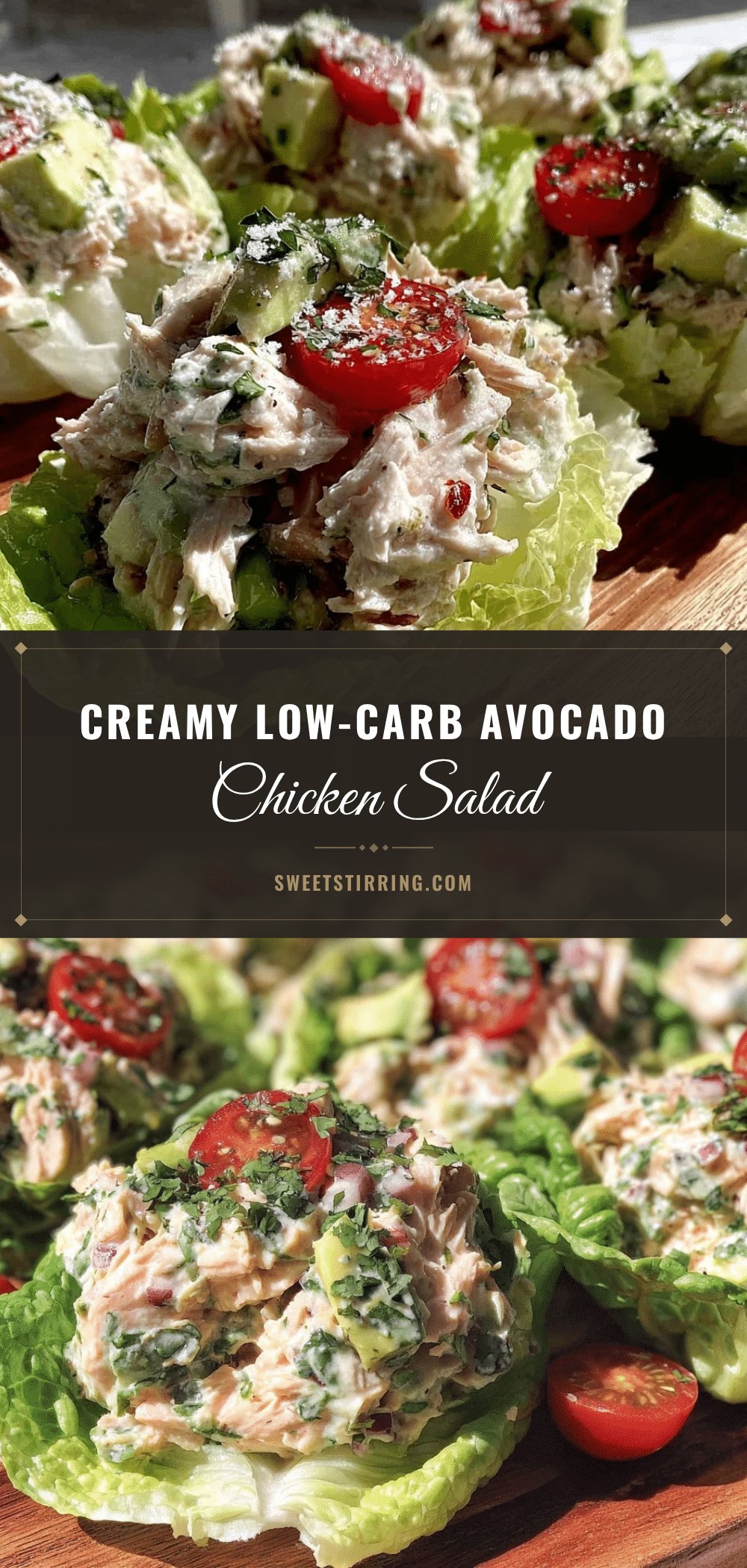 healthy low-carb avocado chicken salad recipe