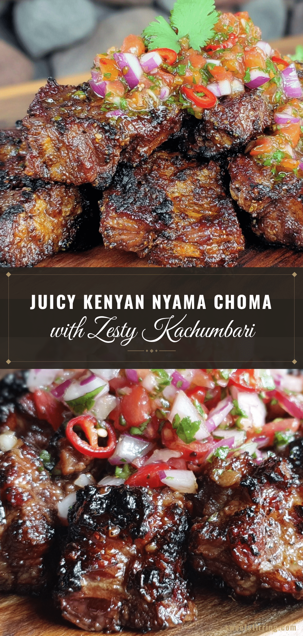 Kenyan Nyama Choma Grilled Goat recipe