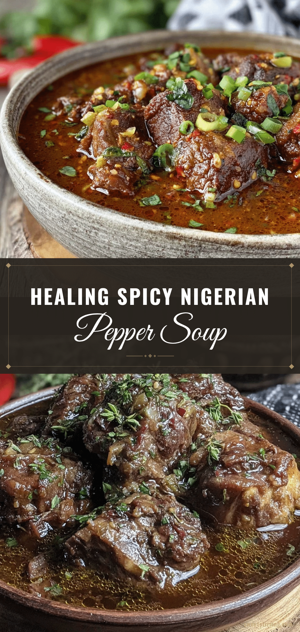 Nigerian pepper soup recipe