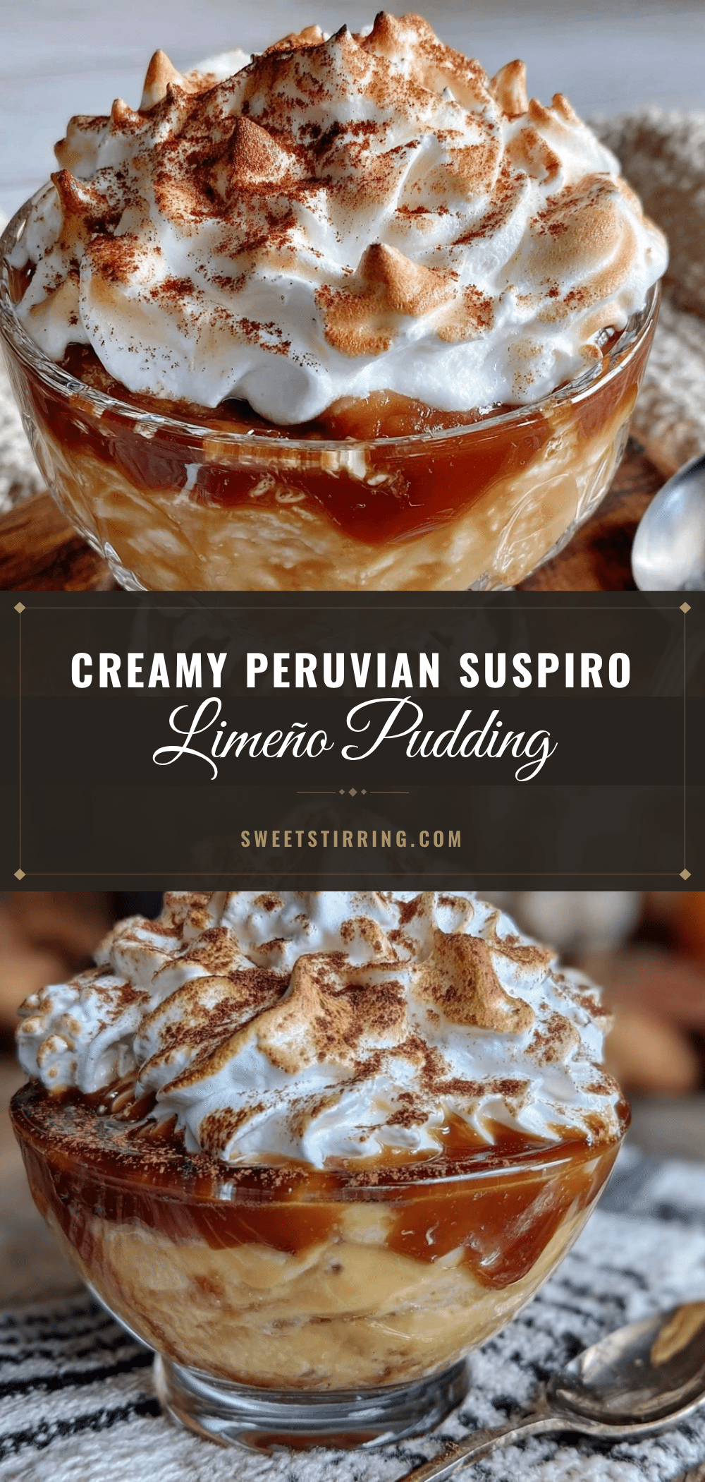 peruvian suspiro limeño recipe