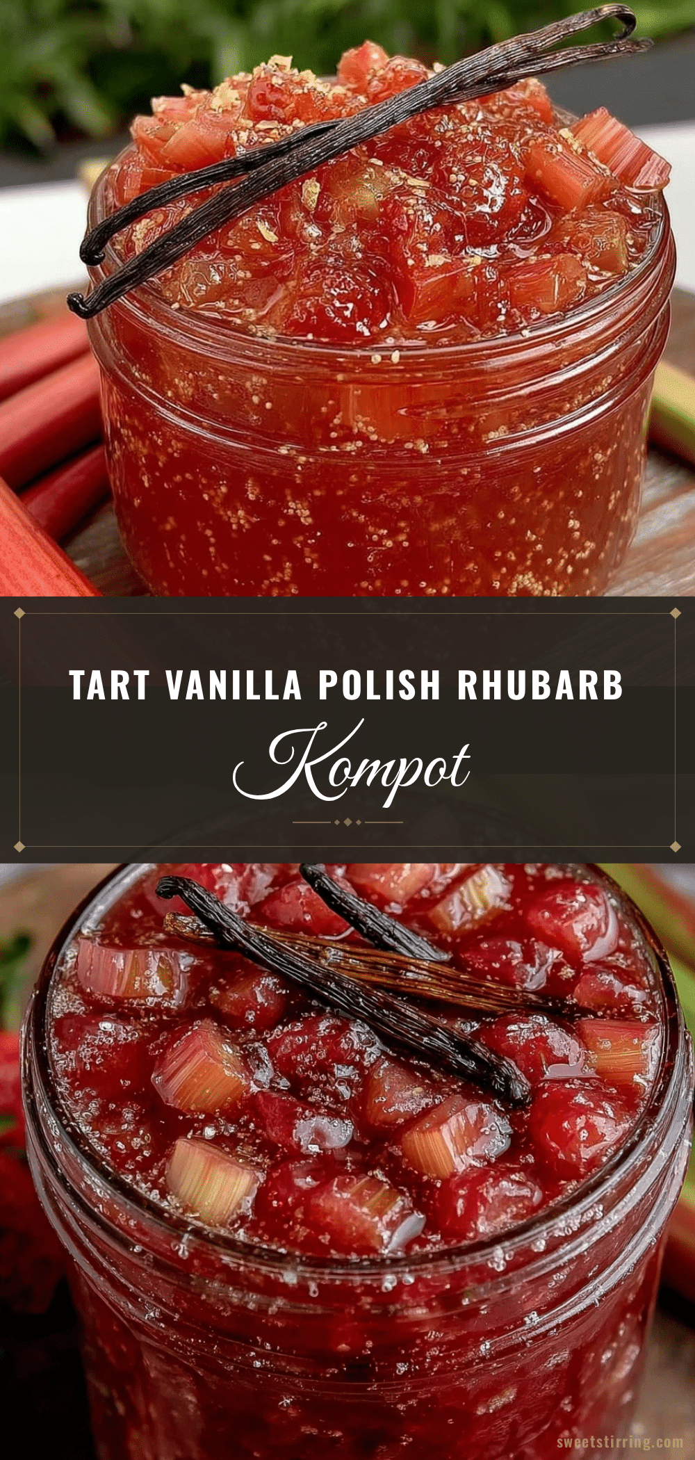 polish rhubarb kompot recipe