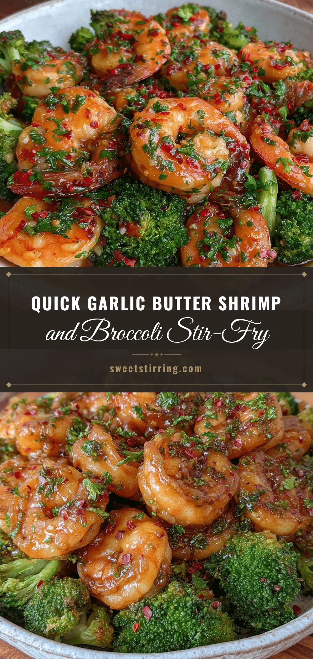 quick garlic butter shrimp and broccoli stir-fry recipe