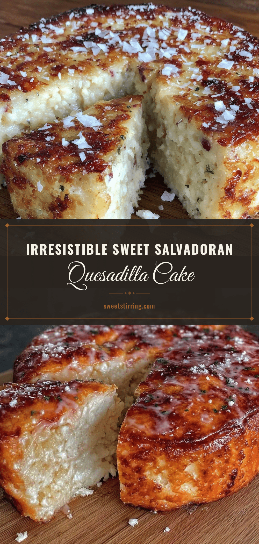 Salvadoran quesadilla cake recipe