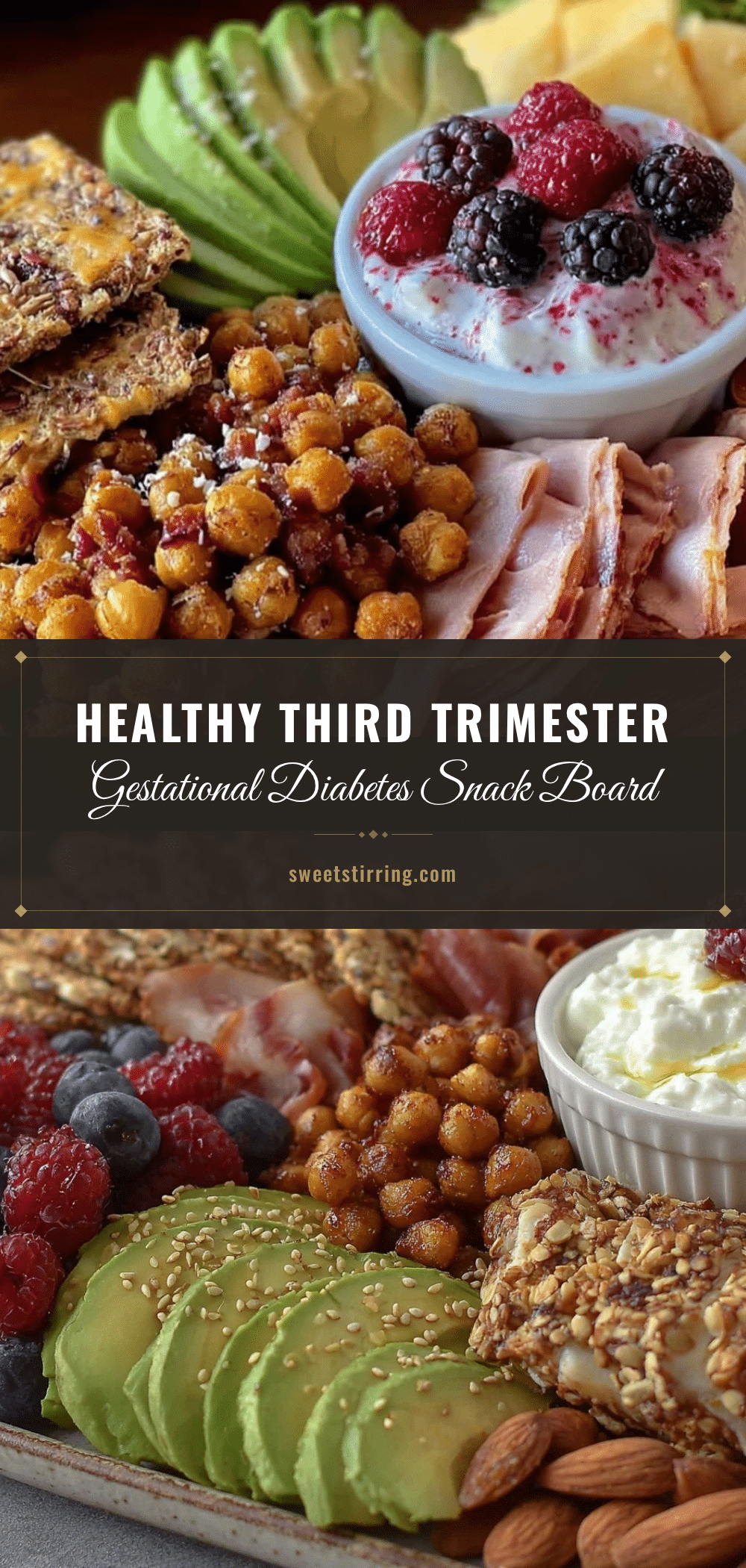 third-trimester gestational diabetes snack board recipe