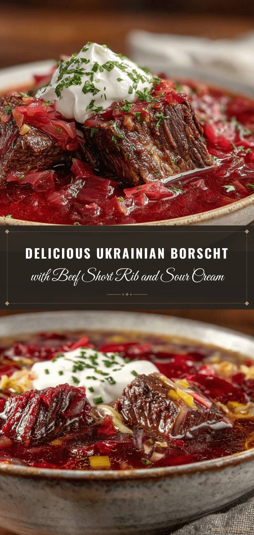 Ukrainian borscht recipe recipe