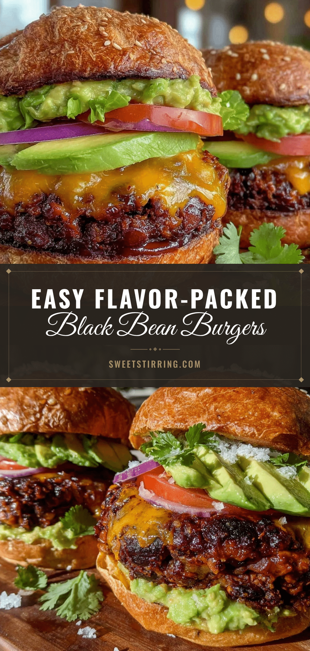 black bean burgers recipe