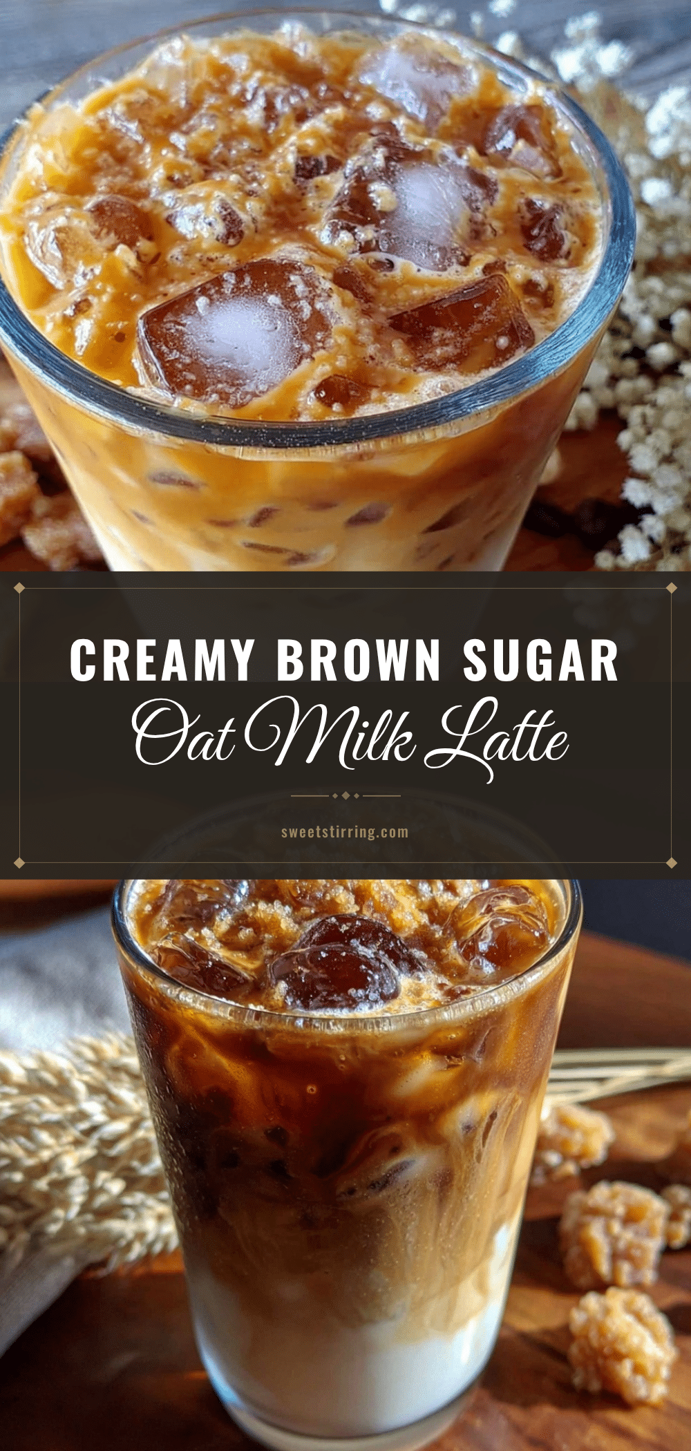 brown sugar oat milk iced latte recipe
