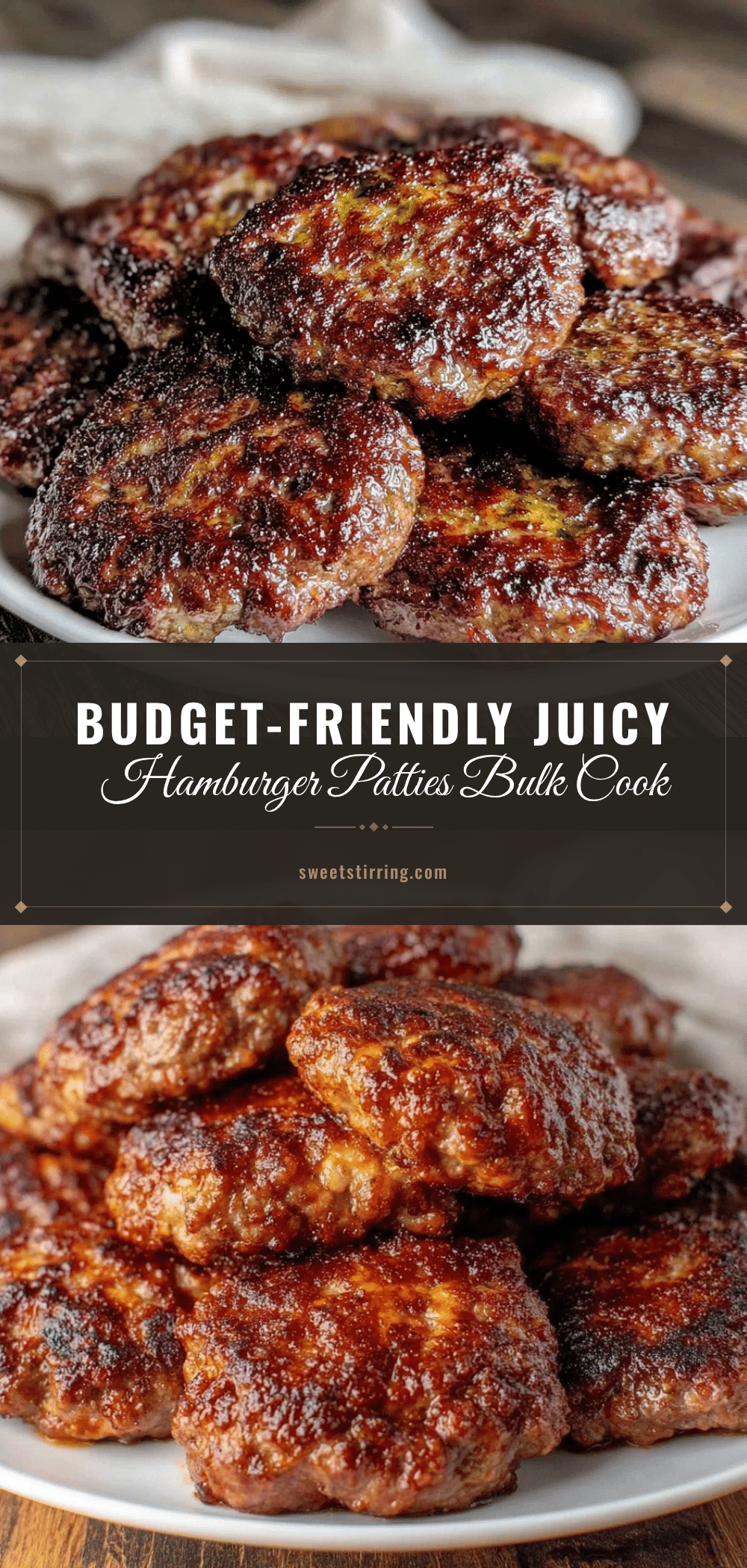 budget-friendly juicy hamburger patties recipe