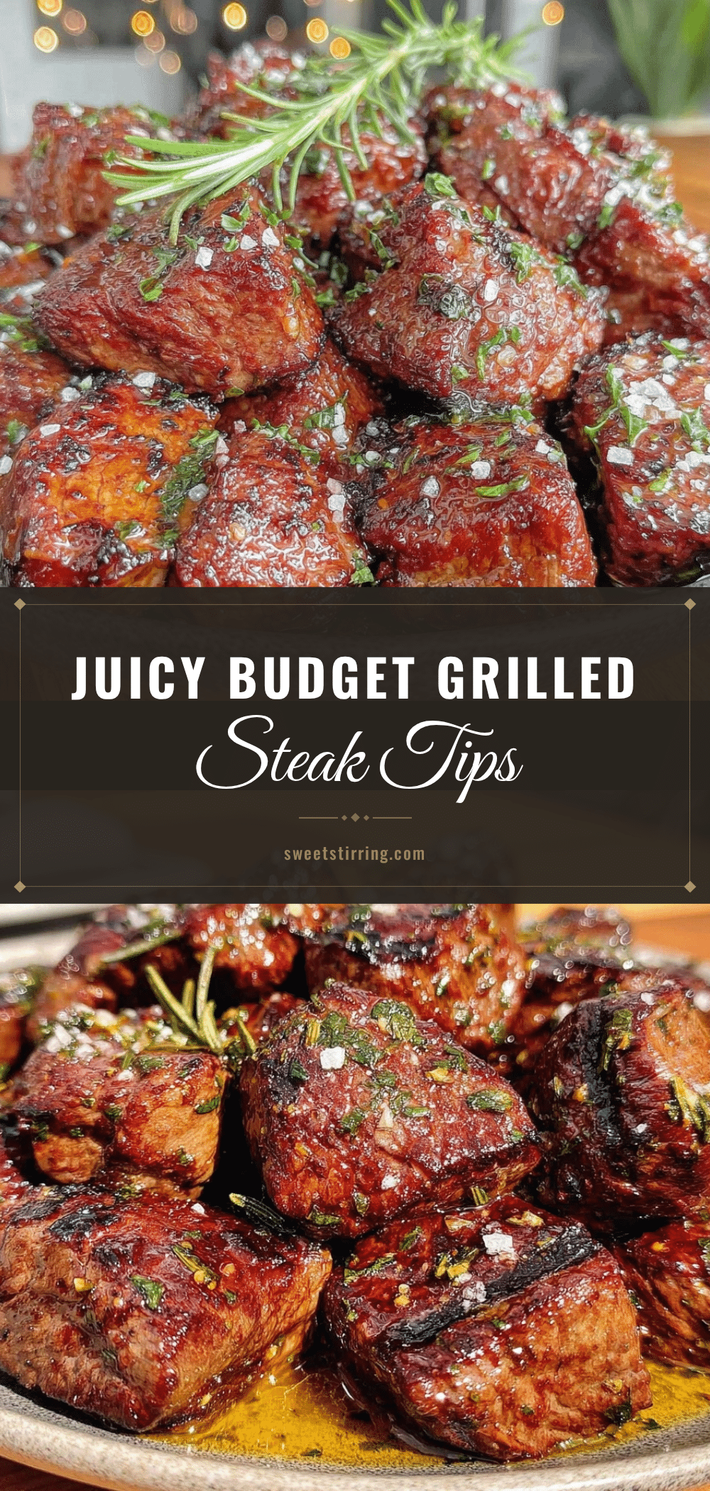 budget grilled steak tips recipe