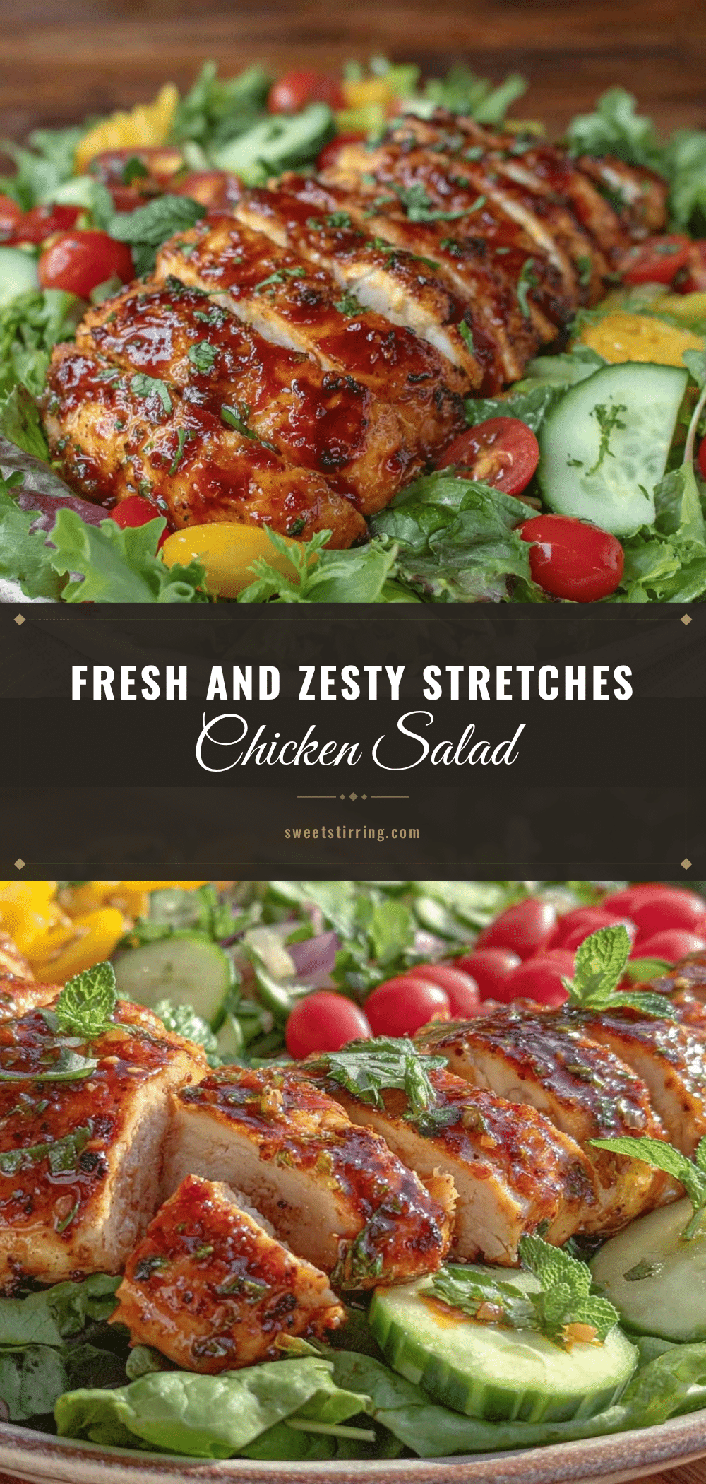 chicken breast summer salad recipe