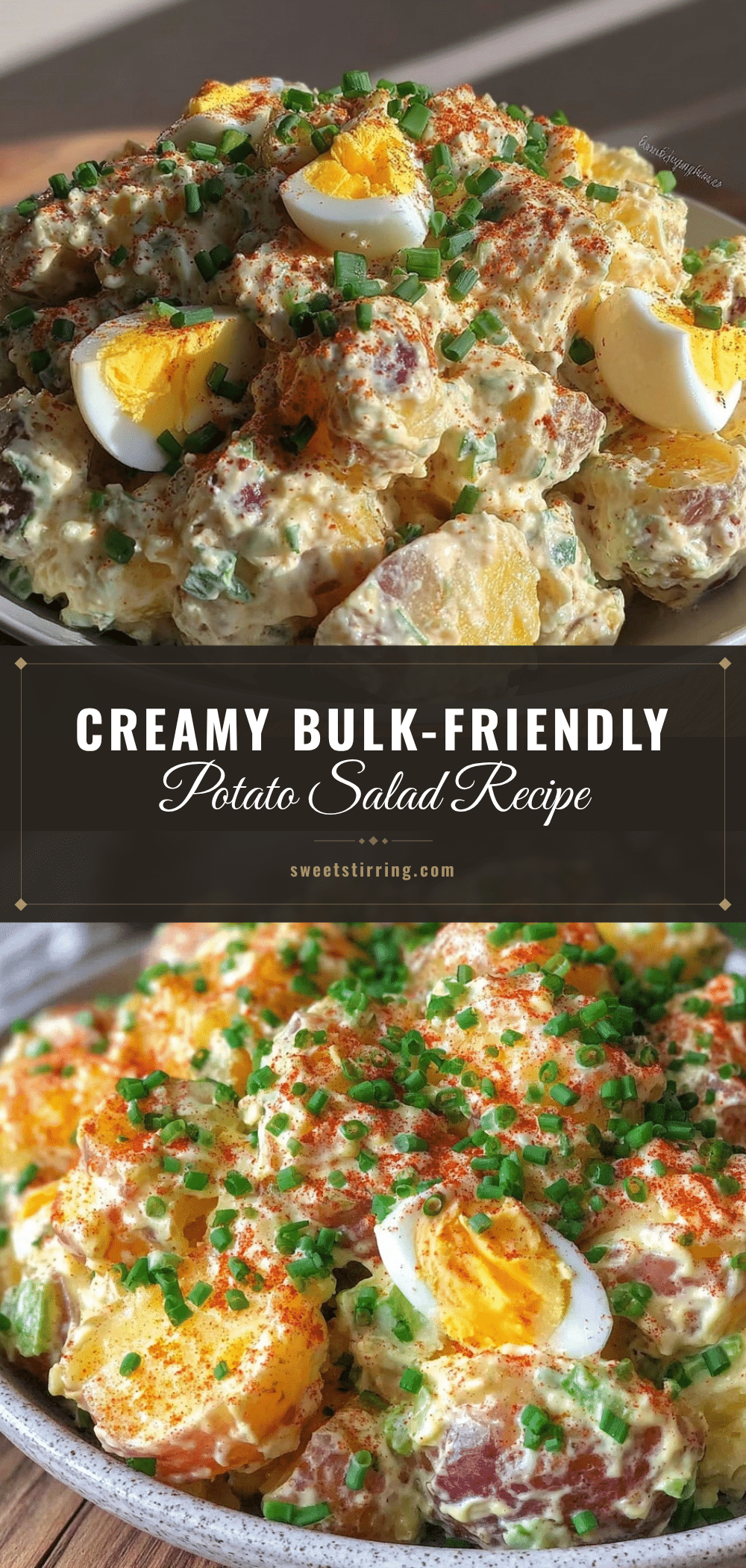 creamy bulk friendly potato salad recipe