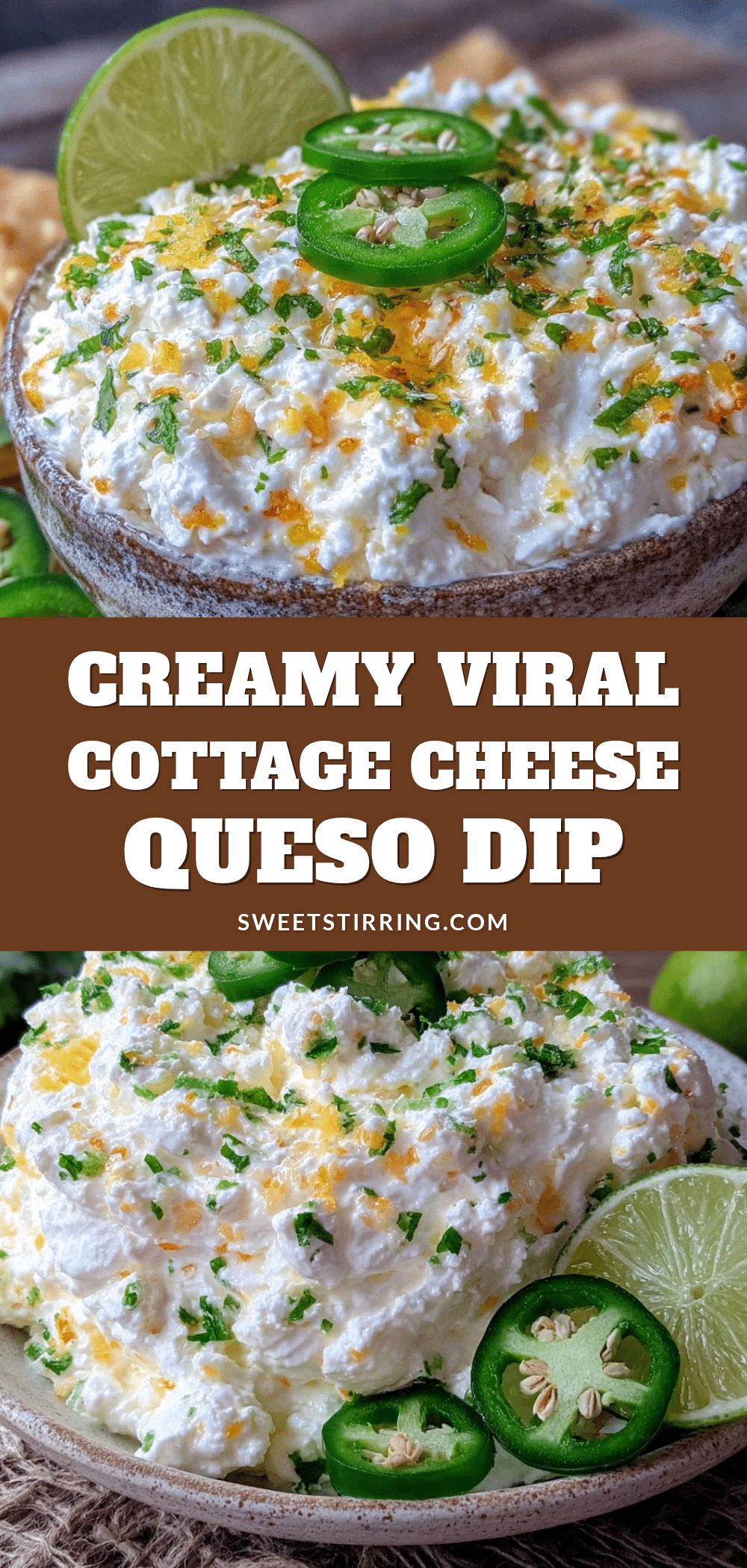 creamy cottage cheese queso dip recipe