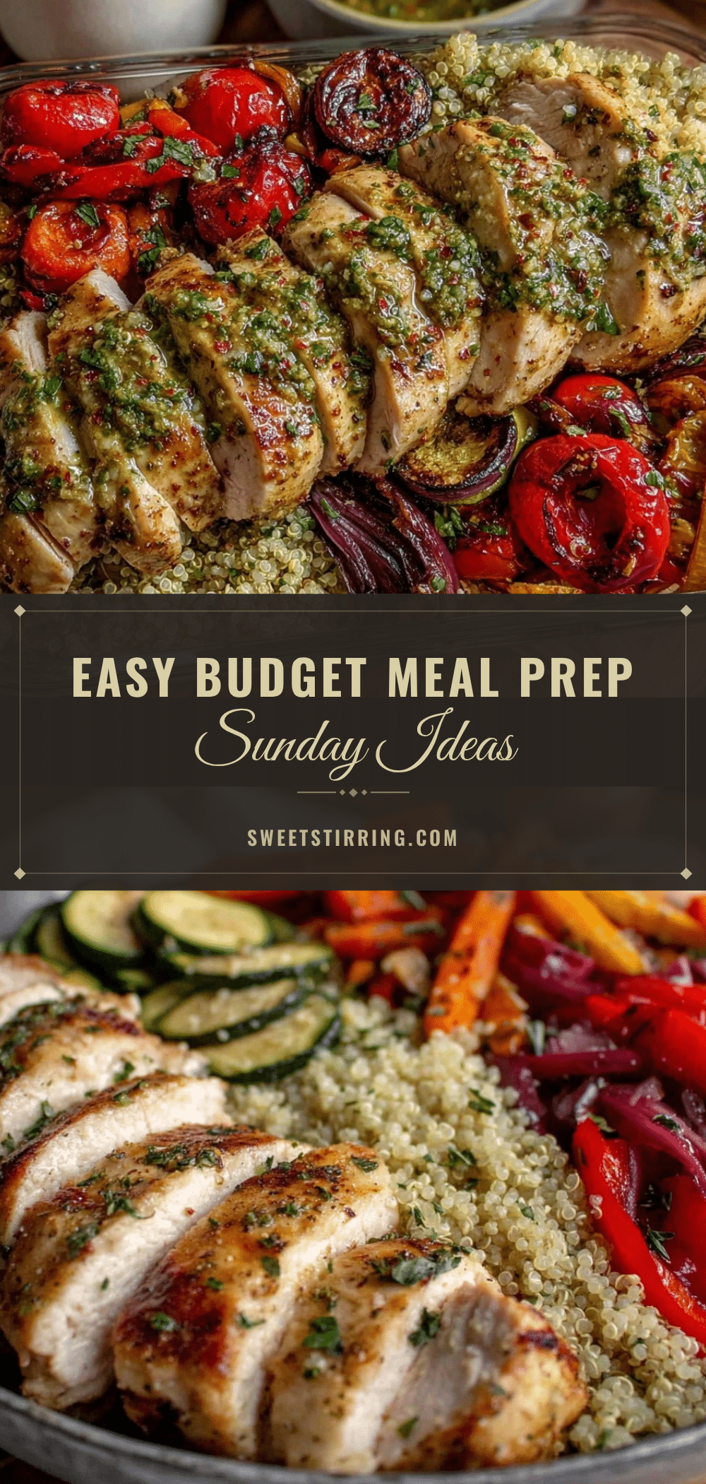easy budget meal prep sunday recipe