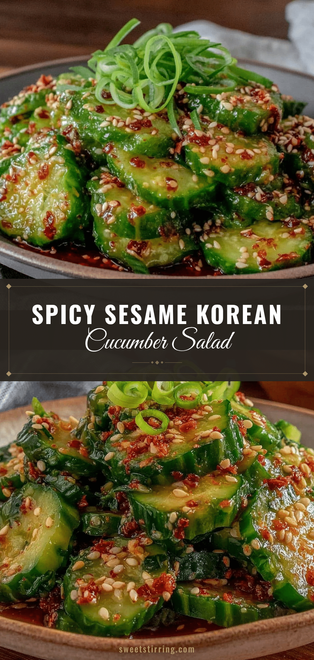 Fresh Korean-Style Cucumber Salad recipe