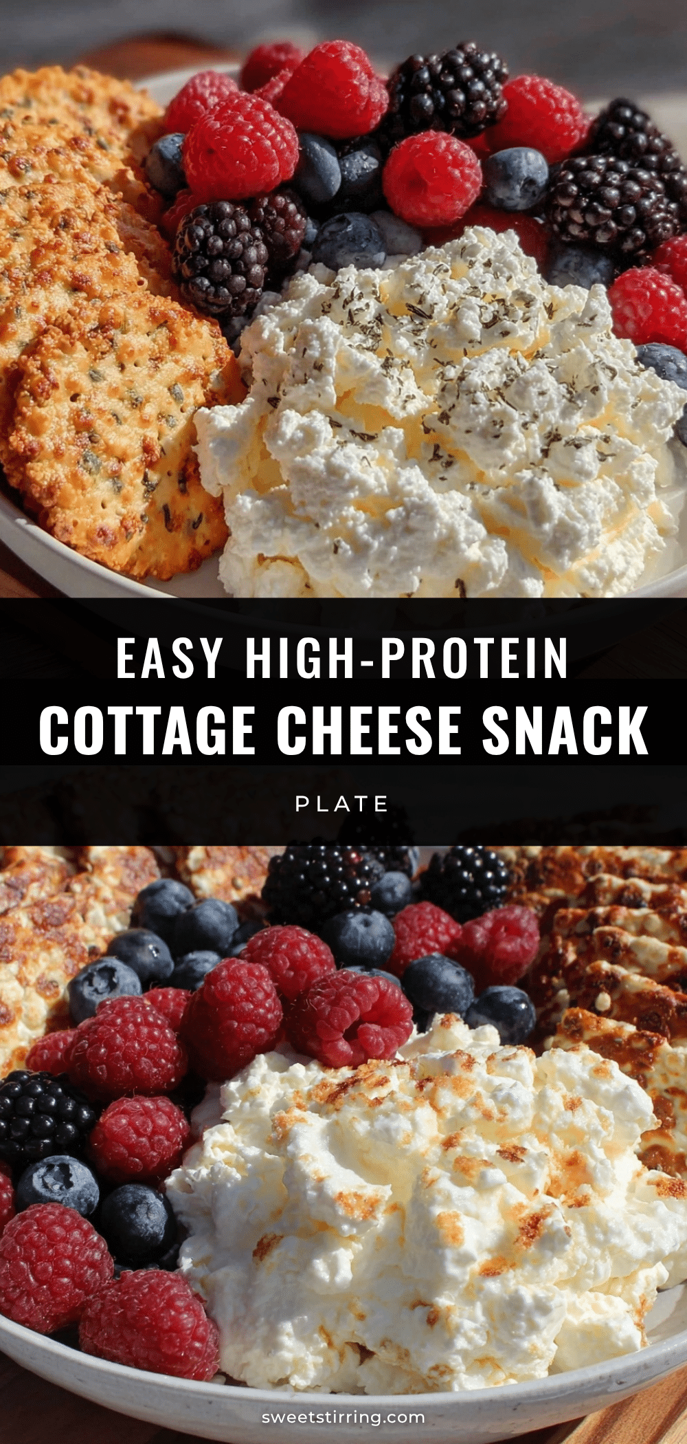 healthy calorie deficit snack plate recipe