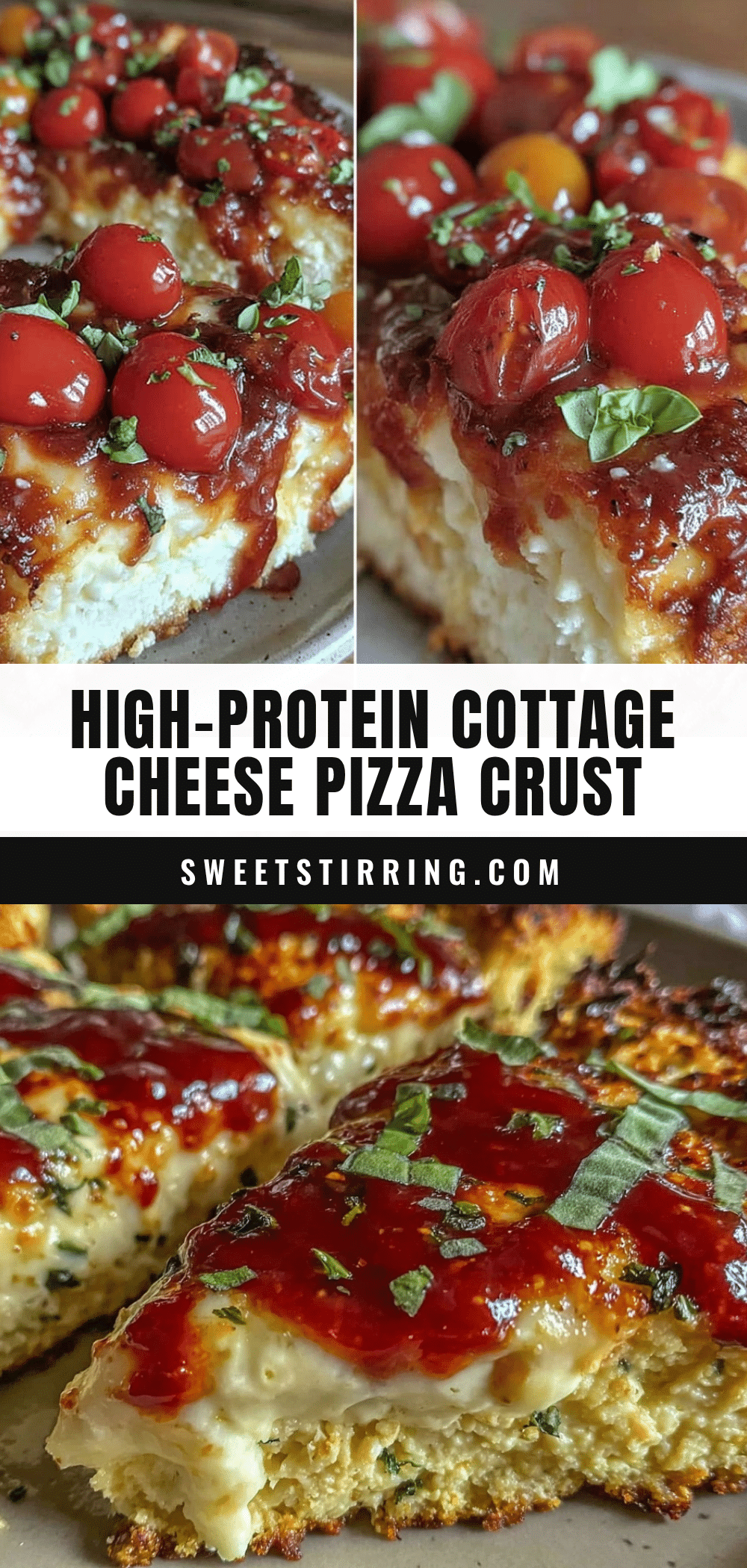 healthy cottage cheese protein pizza crust recipe