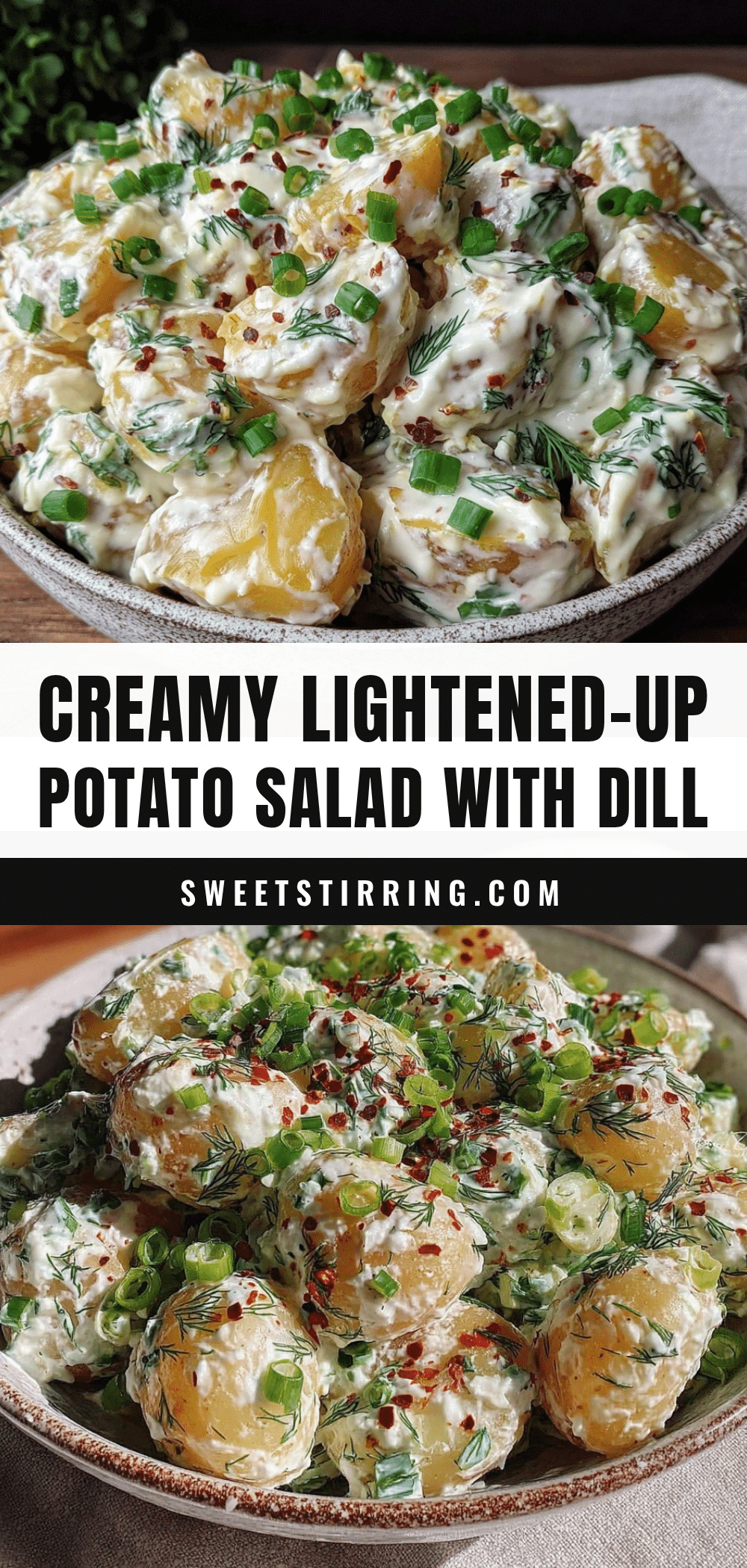 healthy lightened-up potato salad recipe