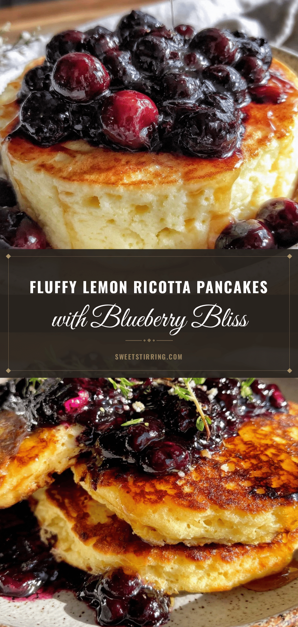 lemon ricotta pancakes recipe