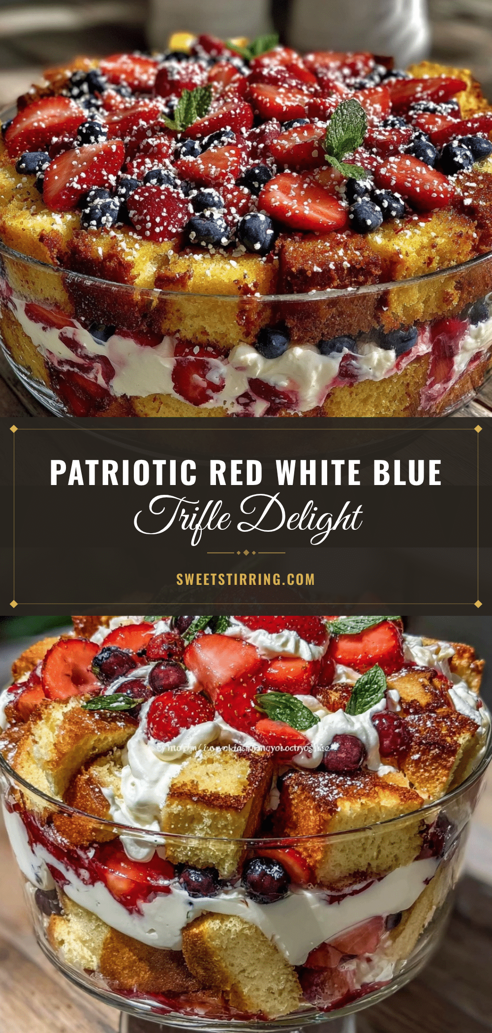 red white and blue trifle recipe