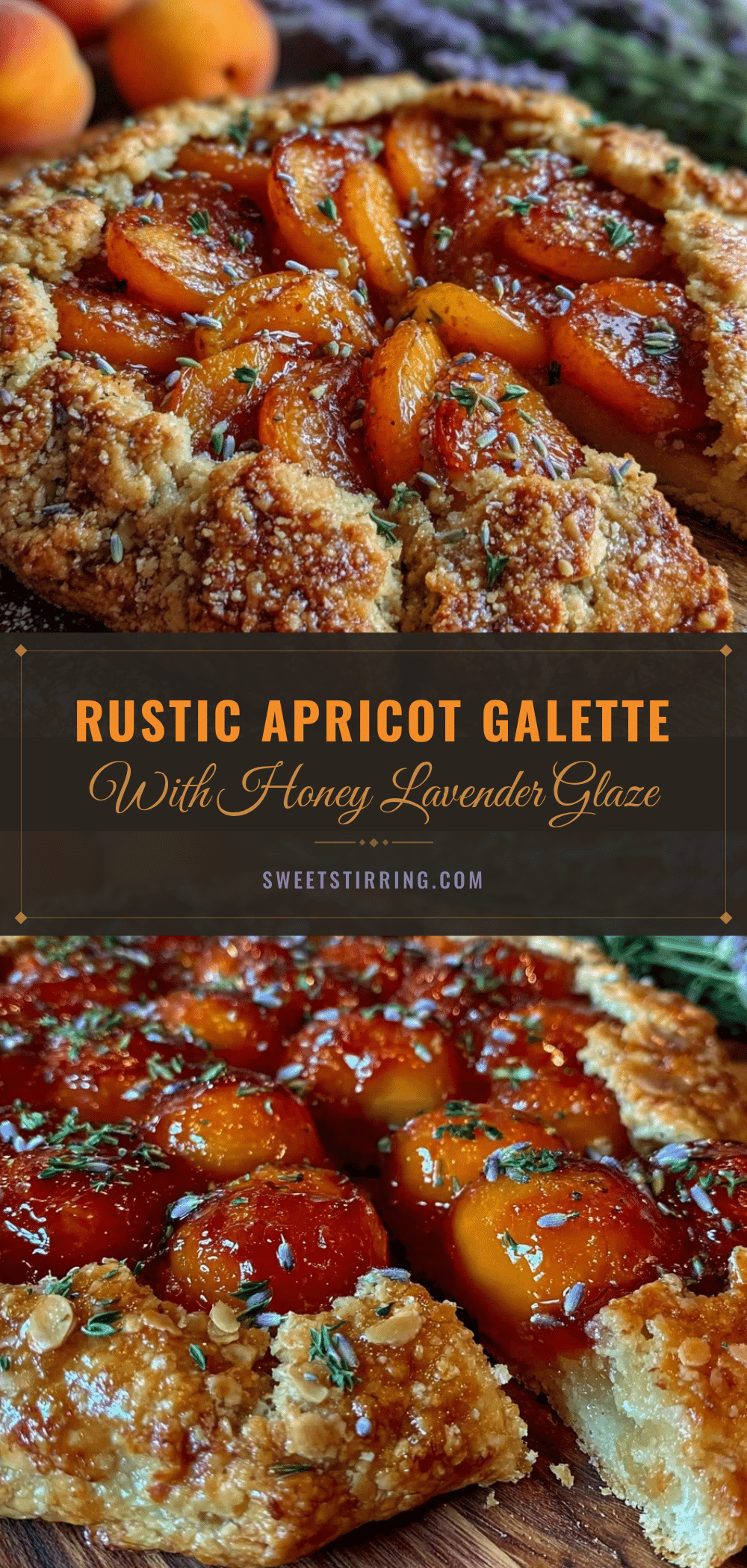 rustic apricot galette recipe