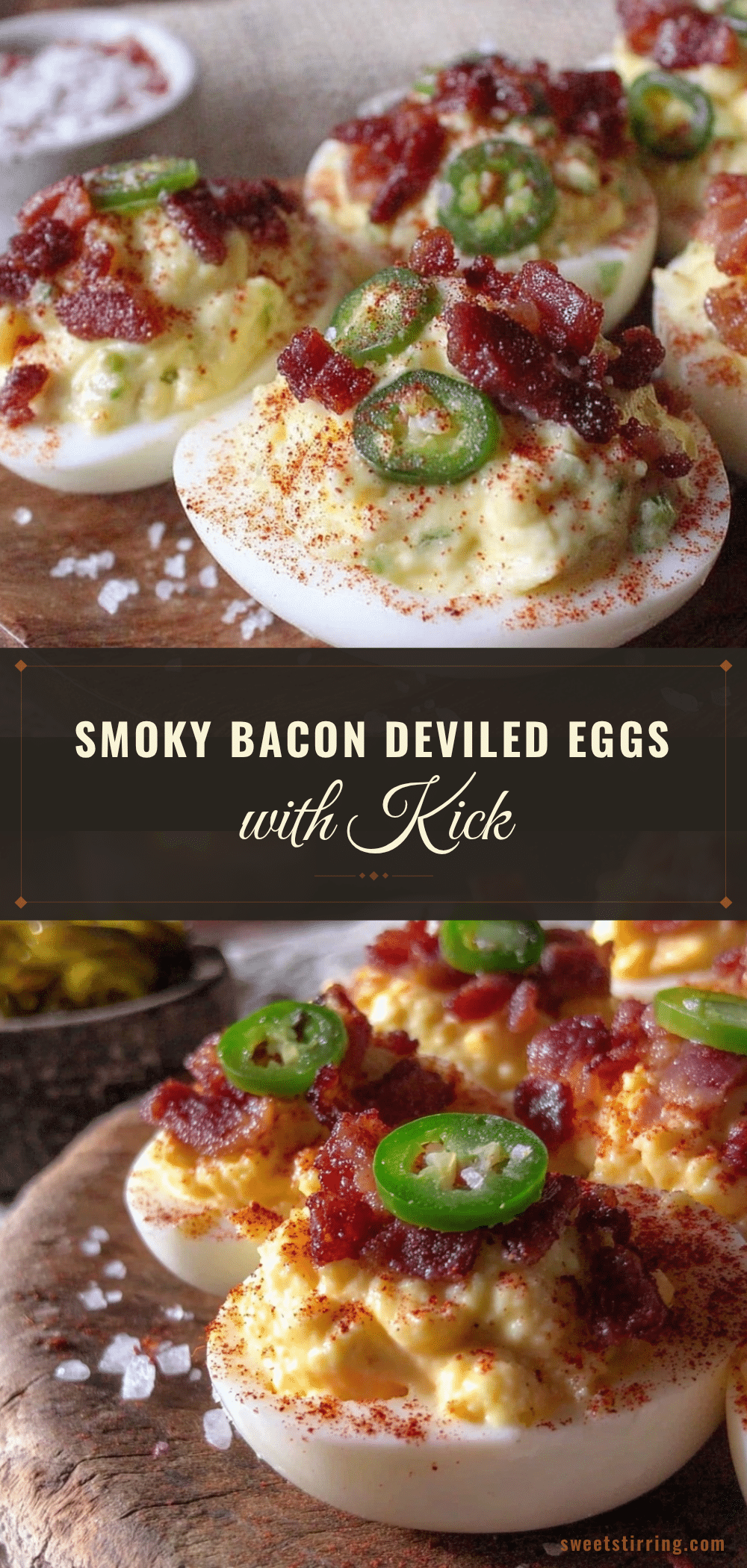 smoky bacon deviled eggs recipe