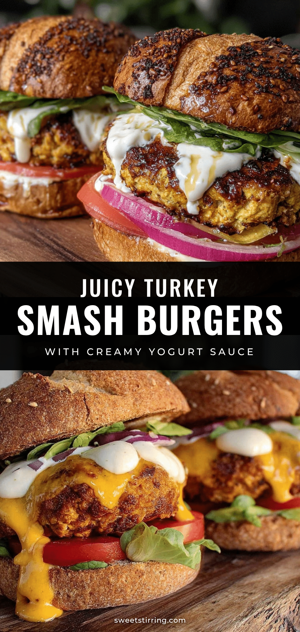 turkey smash burgers recipe