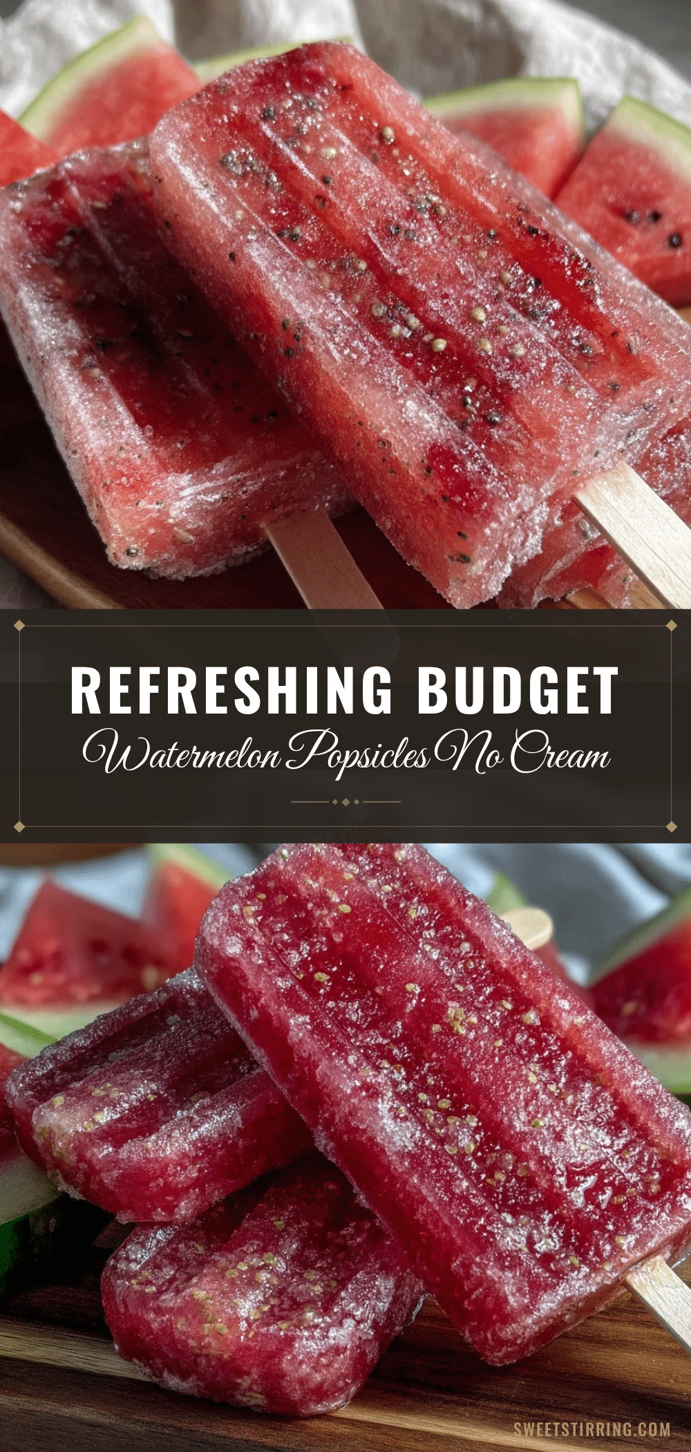 watermelon popsicles recipe