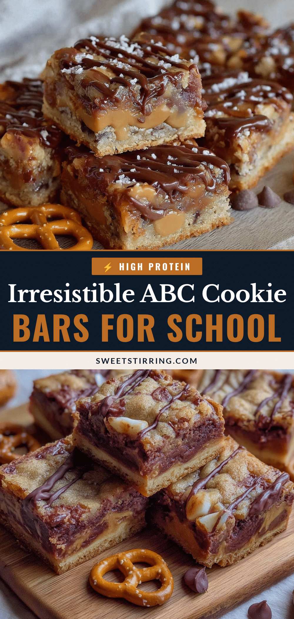 ABC Cookie Bars recipe