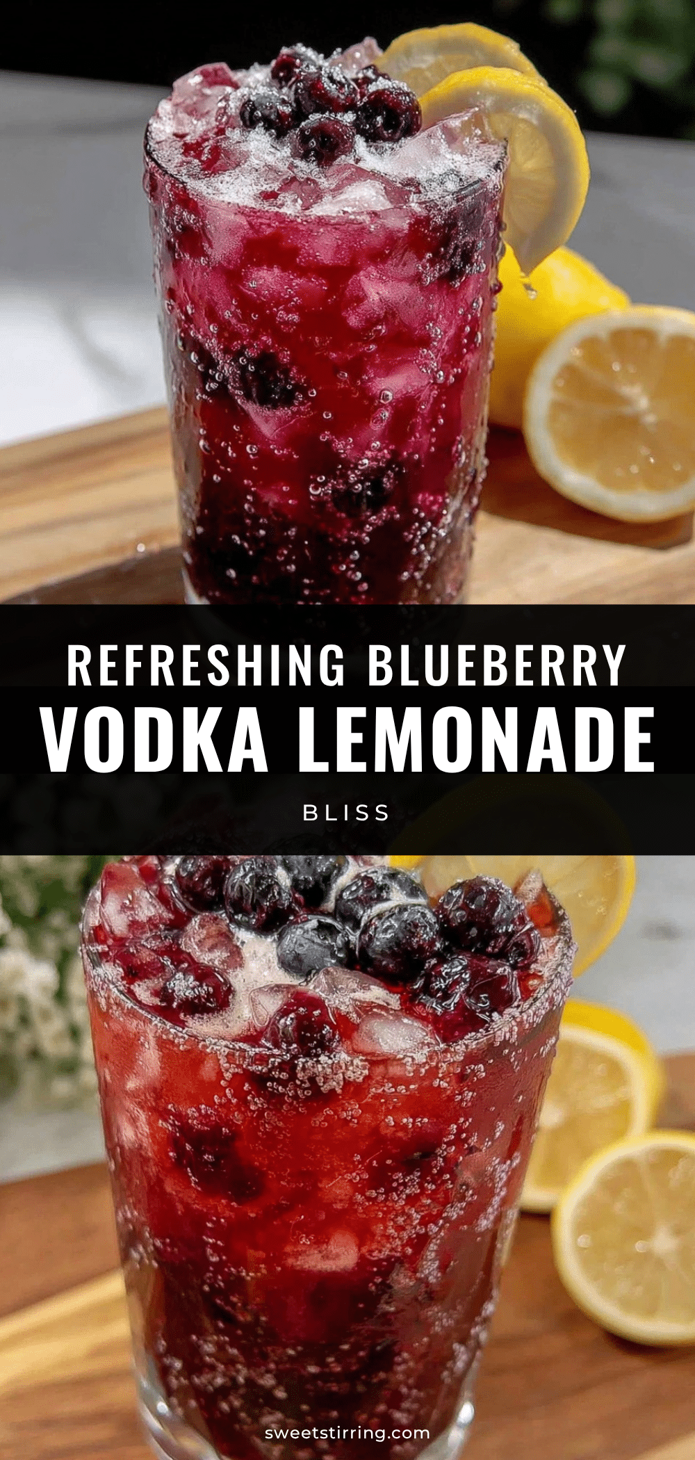 blueberry vodka lemonade cocktail recipe