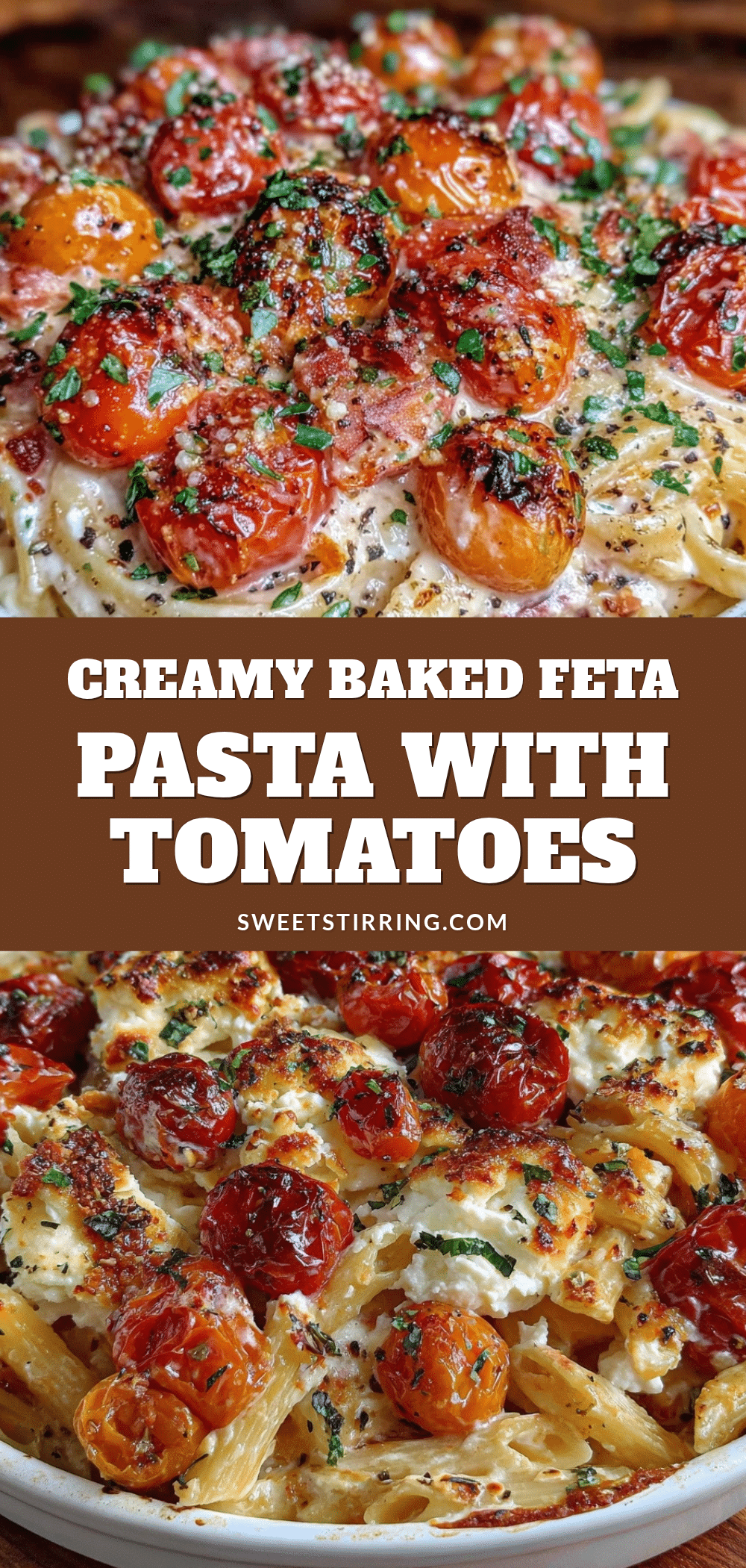 creamy baked feta pasta recipe