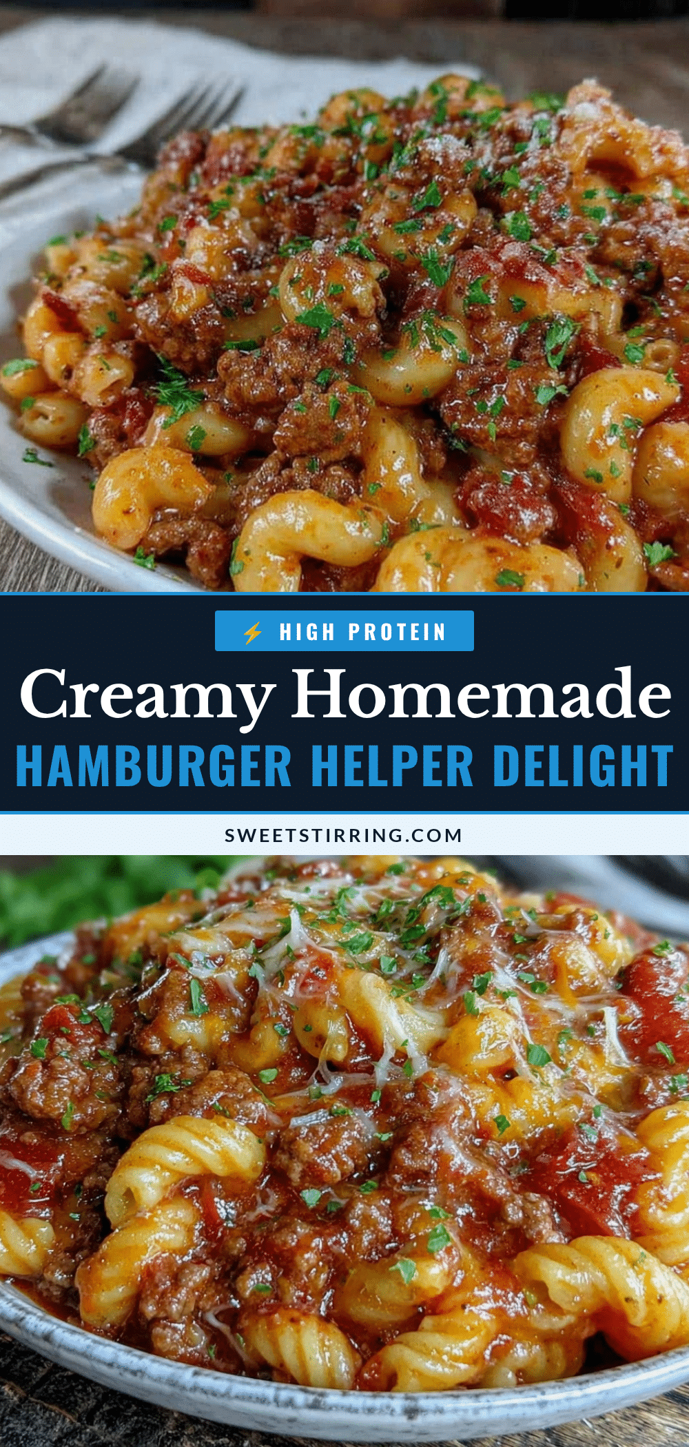 creamy homemade hamburger helper delight recipe