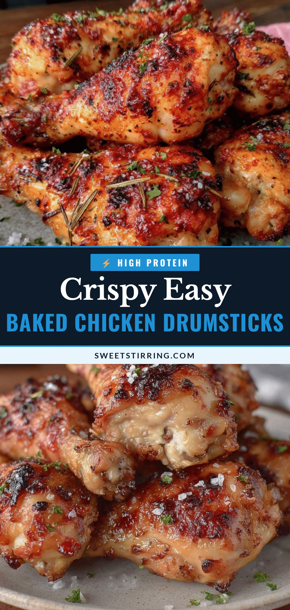 crispy baked chicken drumsticks recipe