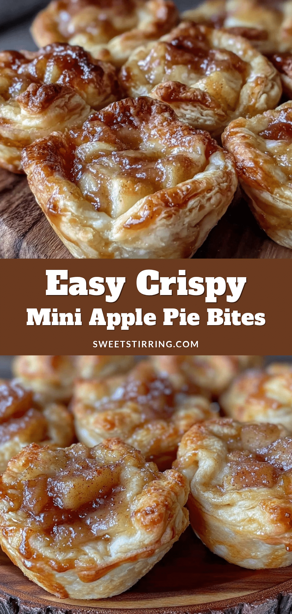 crispy mini apple pie bites recipe
