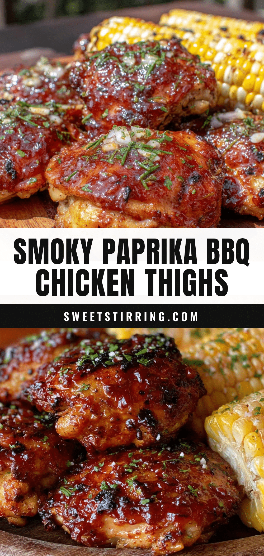 crispy smoked paprika bbq chicken thighs recipe
