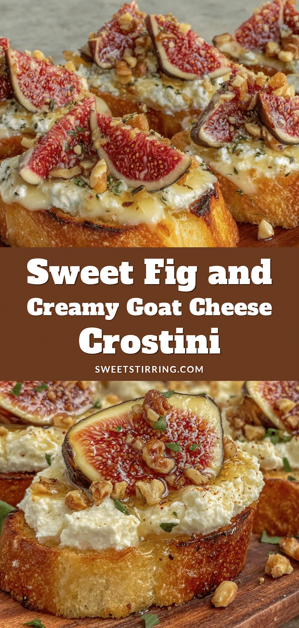 fig and goat cheese crostini recipe