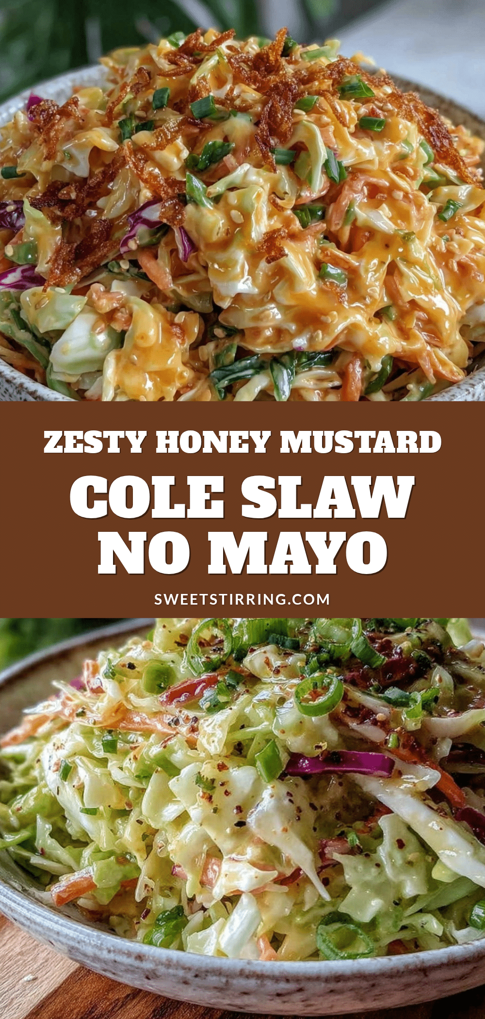 fresh honey mustard cole slaw recipe