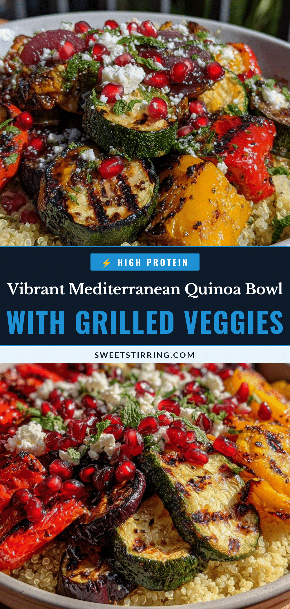 fresh mediterranean quinoa bowl recipe