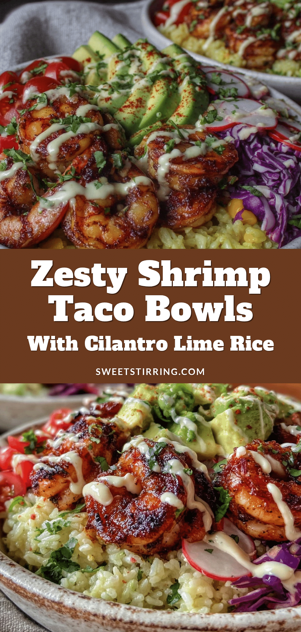 fresh shrimp taco bowls recipe